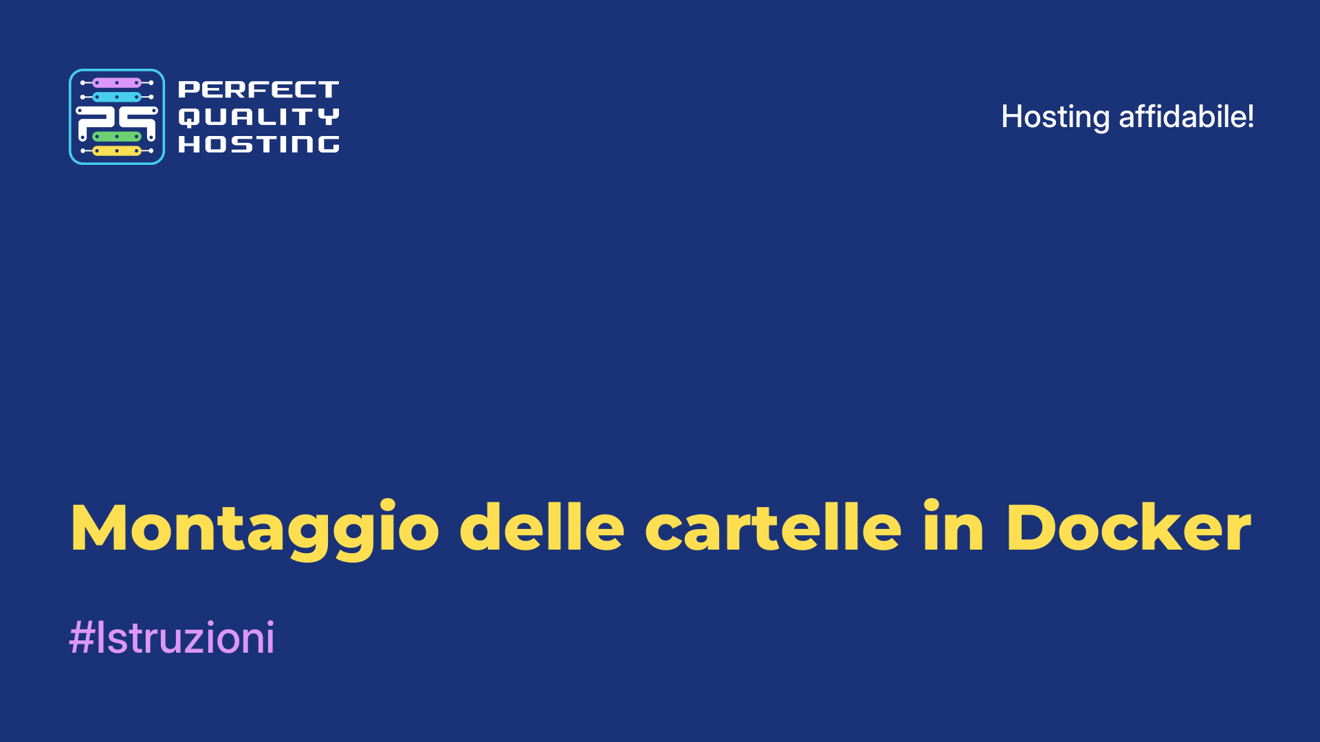 Montaggio delle cartelle in Docker