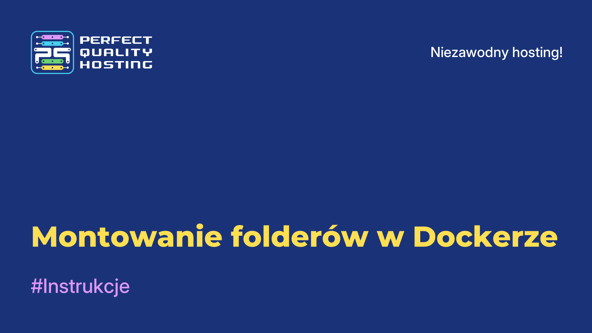 Montowanie folderów w Dockerze