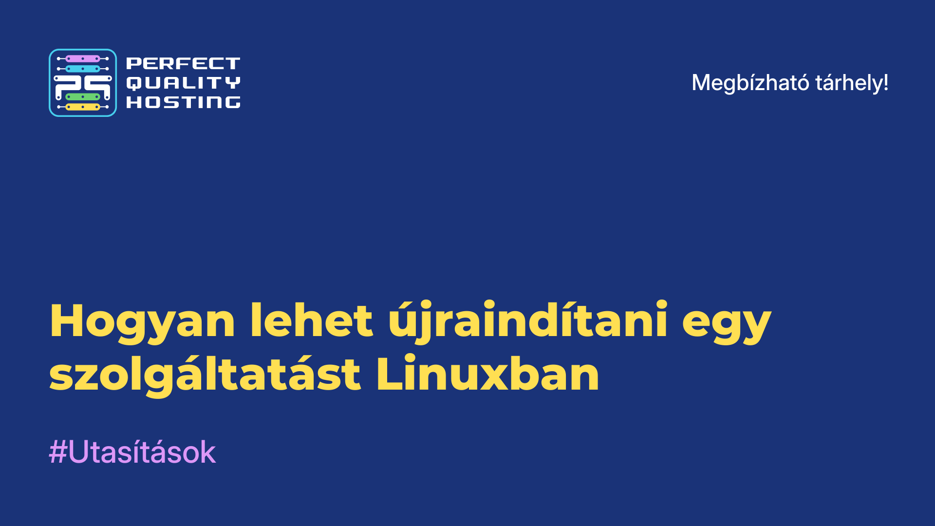 Hogyan lehet újraindítani egy szolgáltatást Linuxban