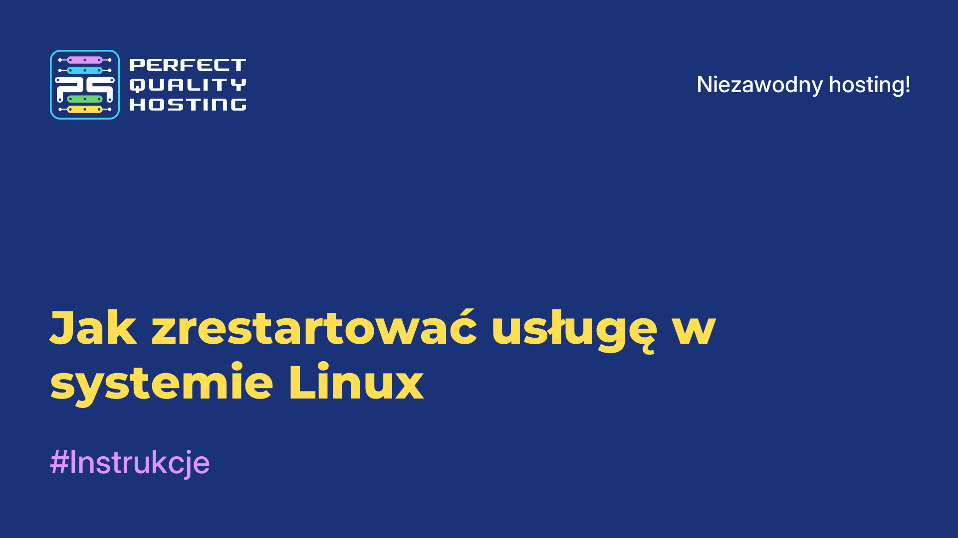 Jak zrestartować usługę w systemie Linux