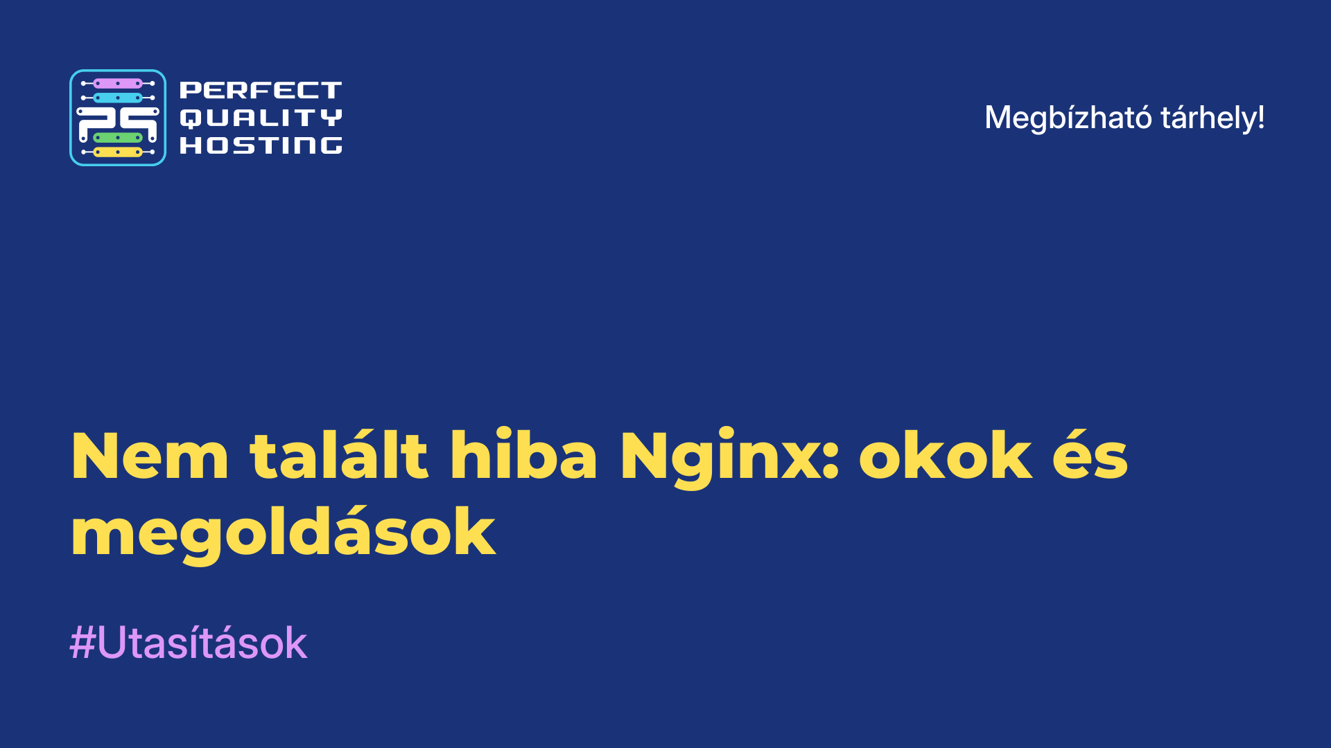 Nem talált hiba Nginx: okok és megoldások