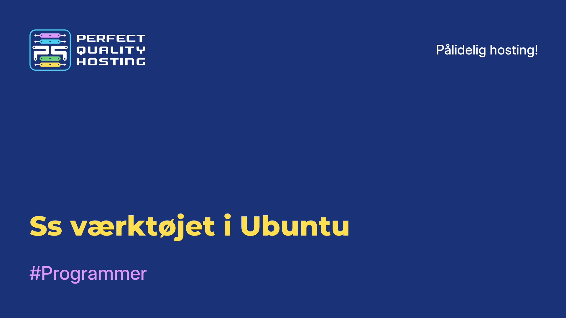 Ss-værktøjet i Ubuntu