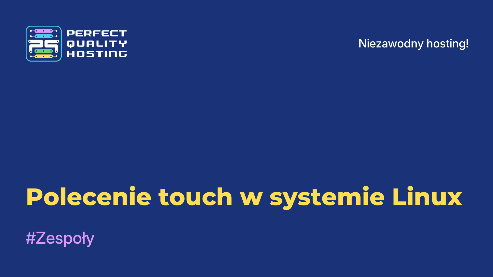 Polecenie touch w systemie Linux