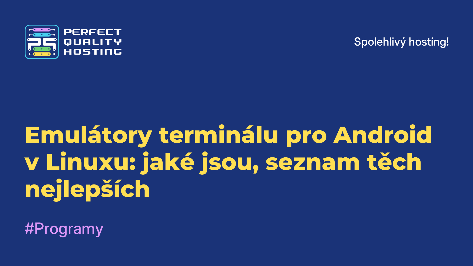 Emulátory terminálu pro Android v Linuxu: jaké jsou, seznam těch nejlepších