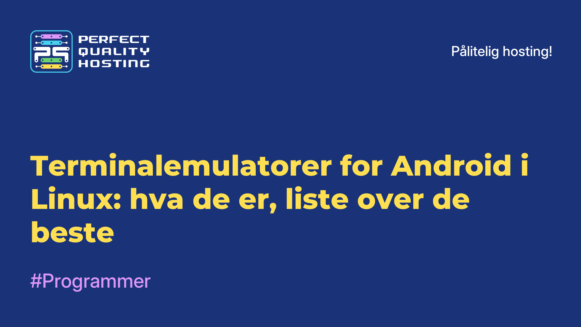 Terminalemulatorer for Android i Linux: hva de er, liste over de beste