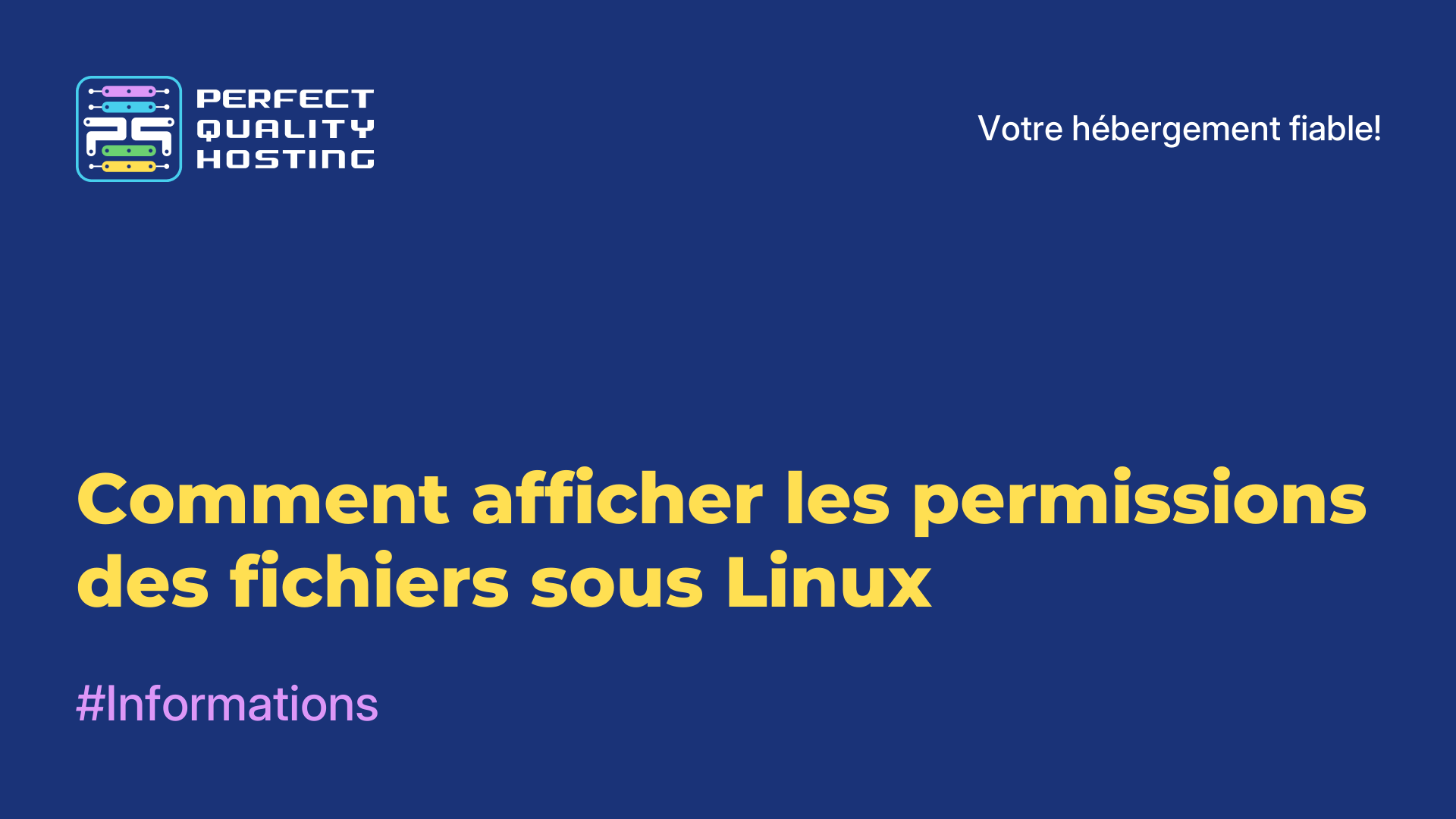 Comment afficher les permissions des fichiers sous Linux