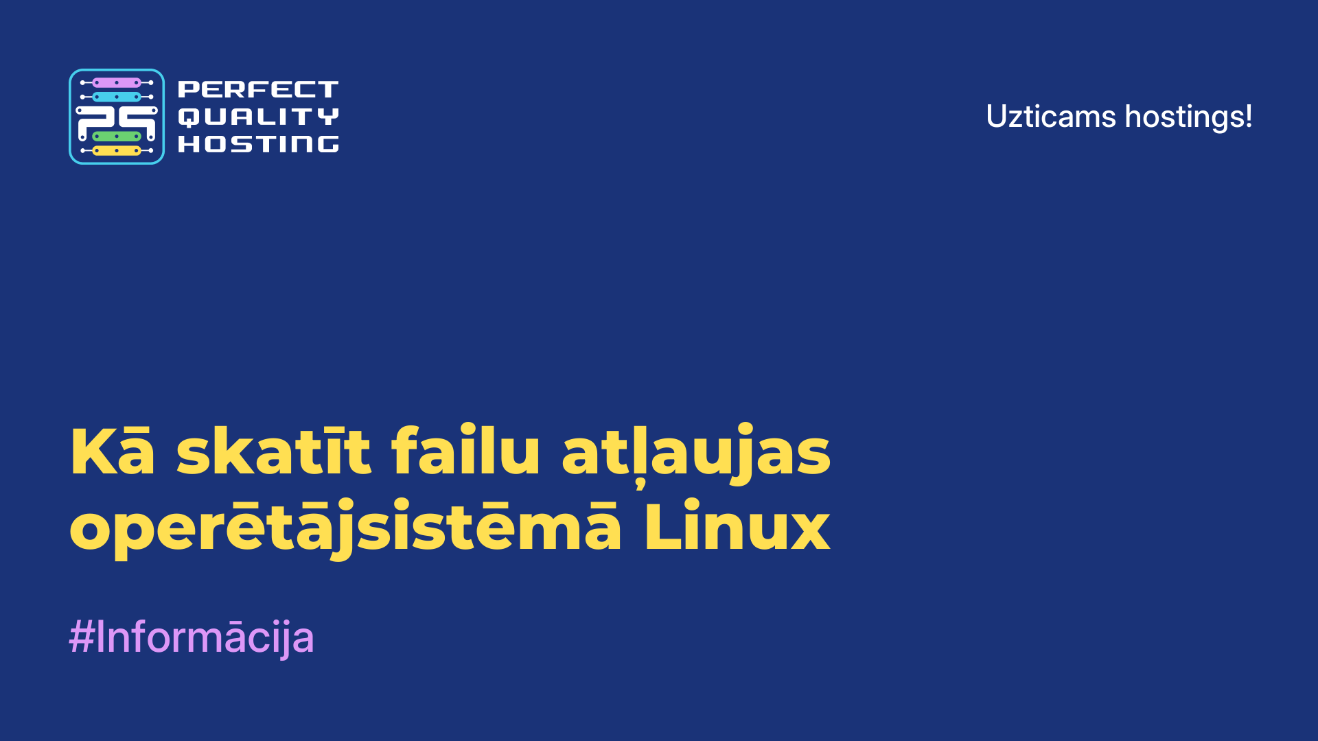 Kā skatīt failu atļaujas operētājsistēmā Linux