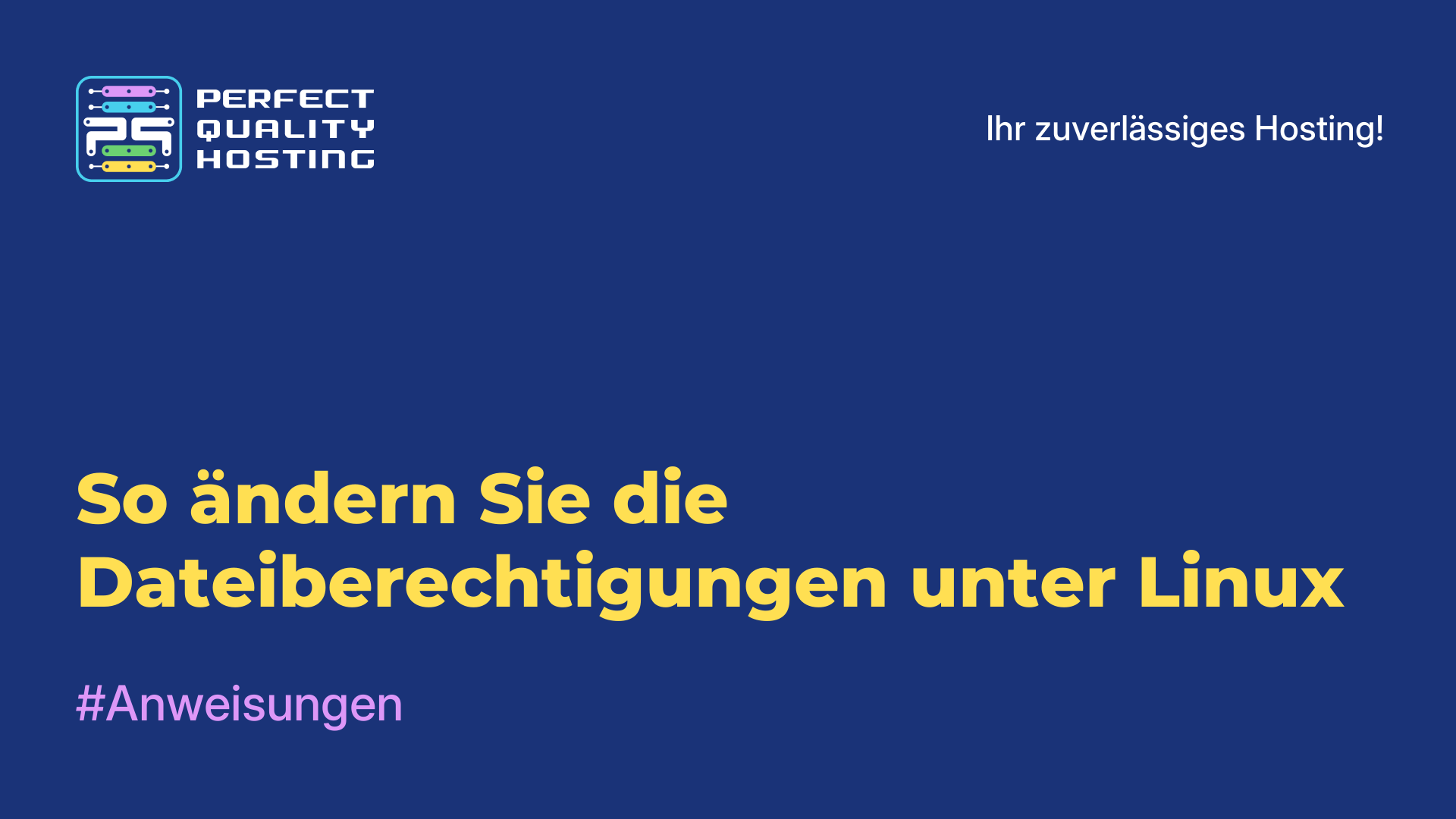 So ändern Sie die Dateiberechtigungen unter Linux