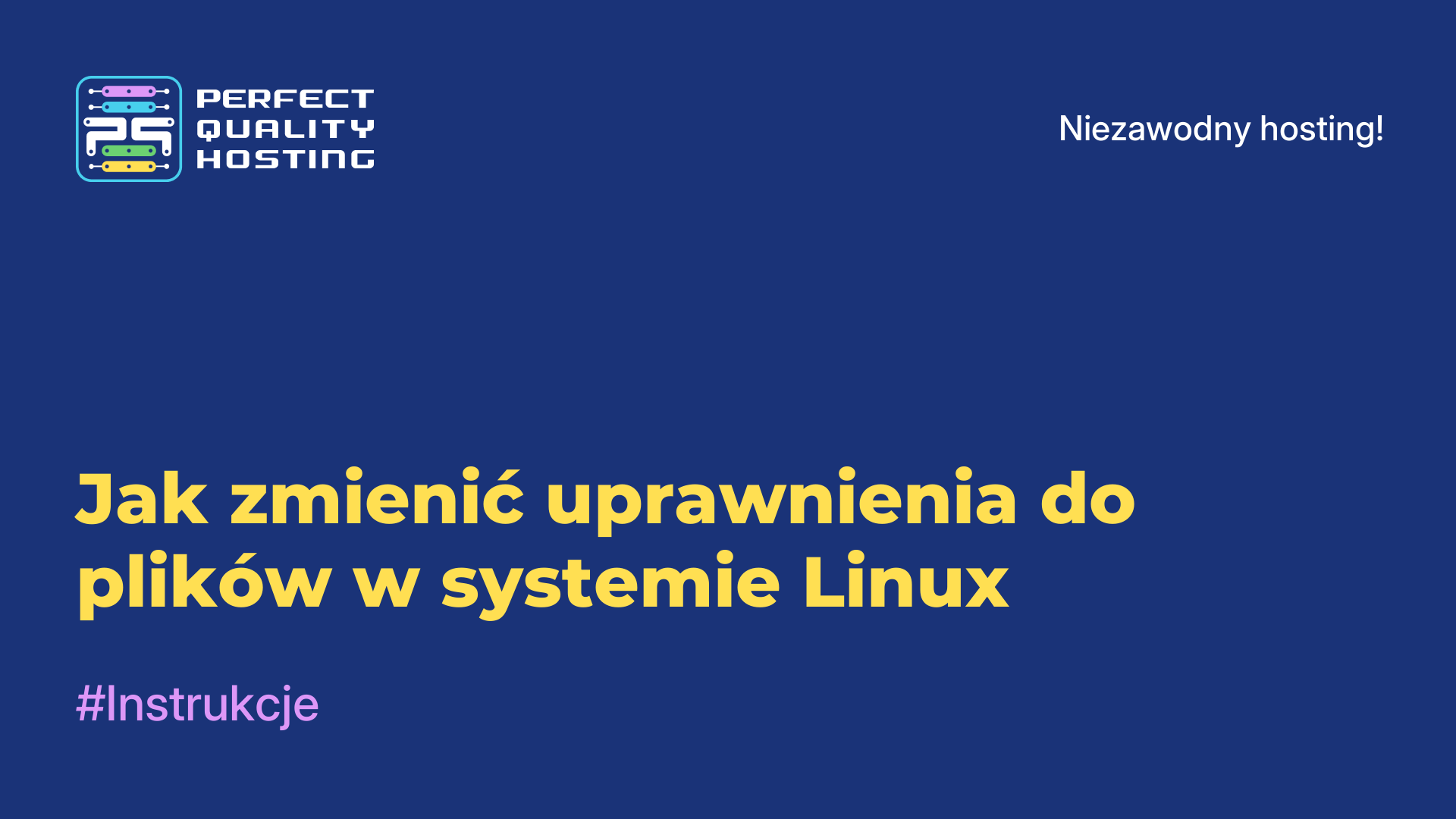 Jak zmienić uprawnienia do plików w systemie Linux