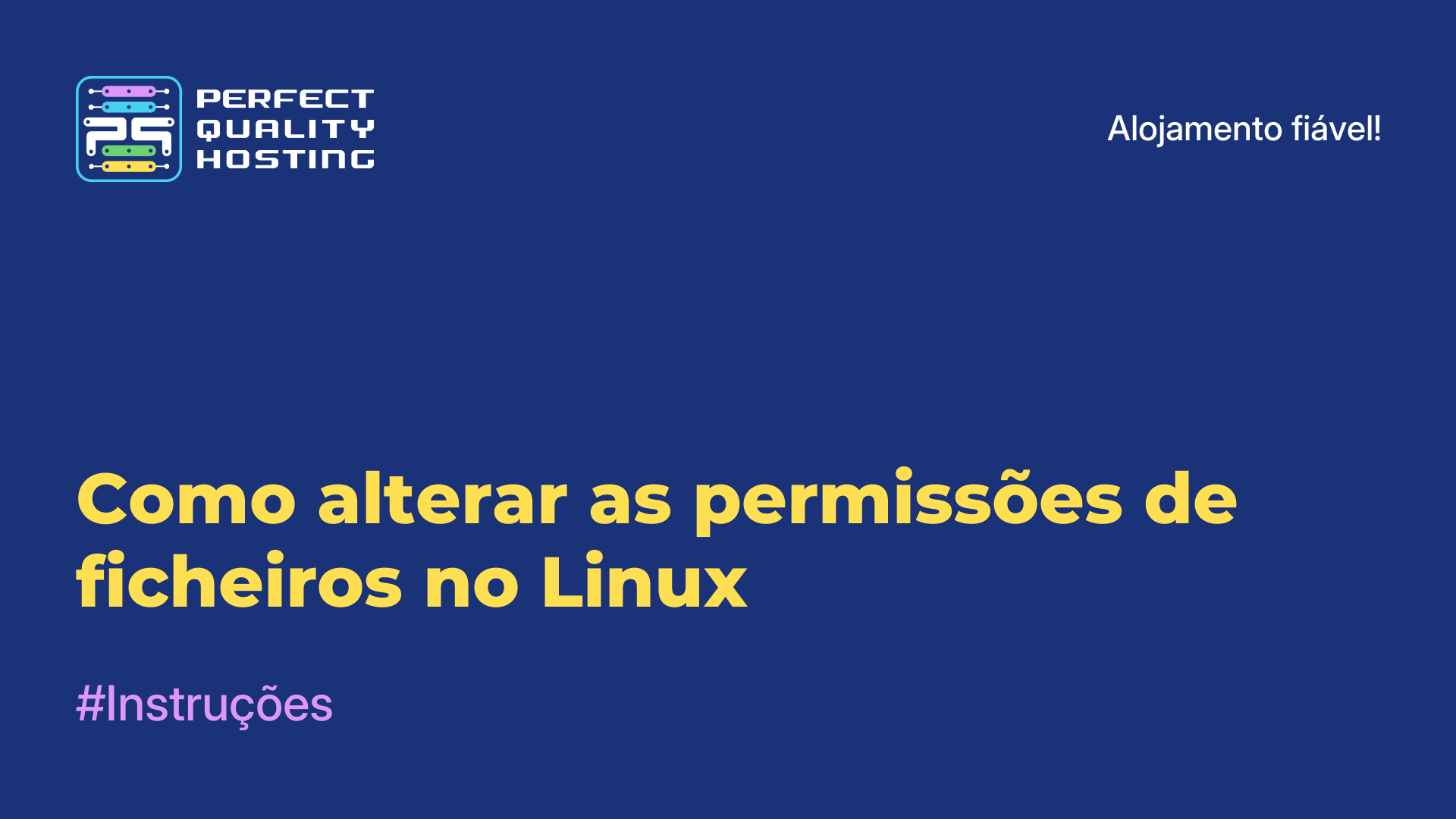 Como alterar as permissões de ficheiros no Linux