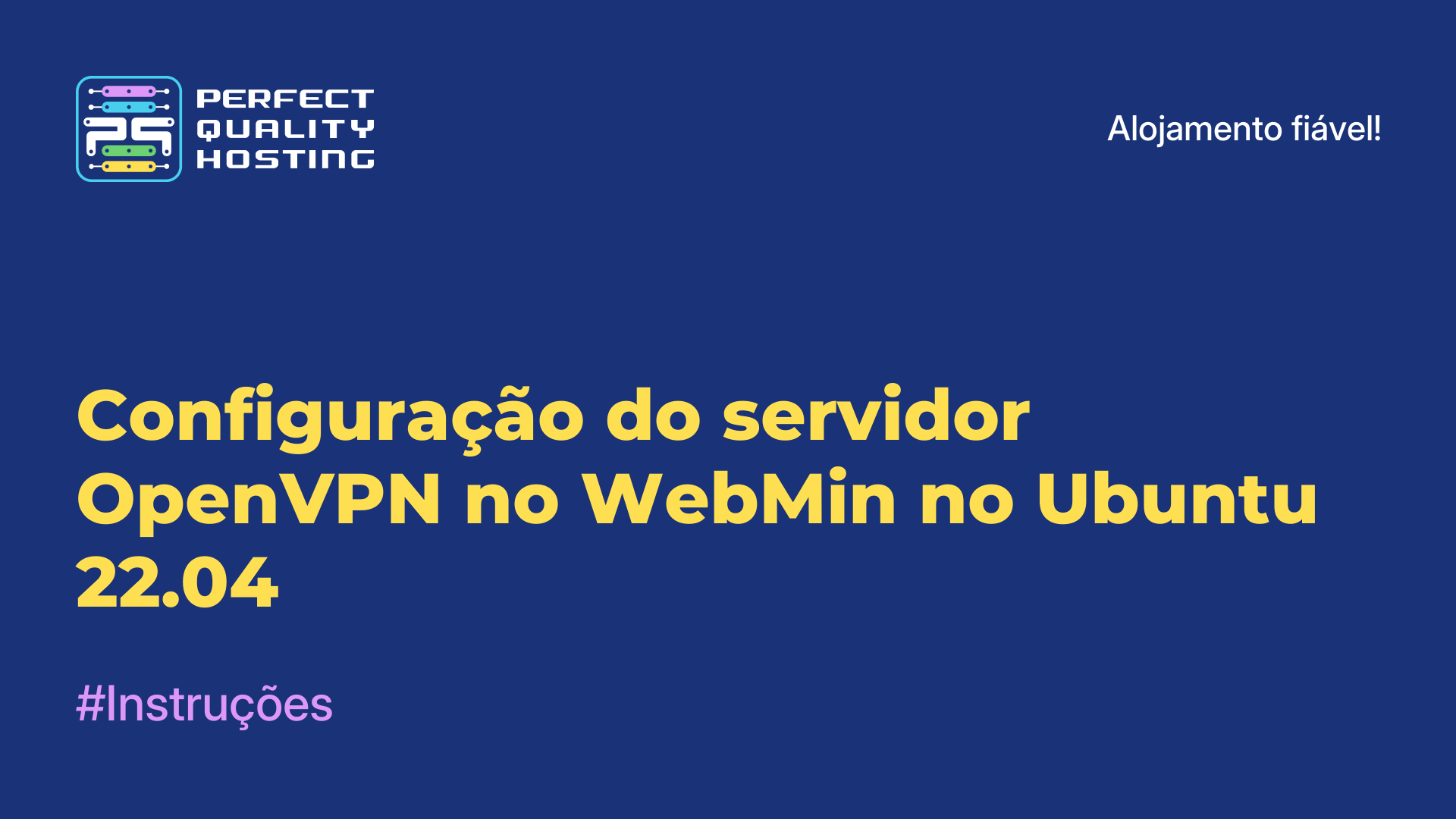 Configuração do servidor OpenVPN no WebMin no Ubuntu 22.04