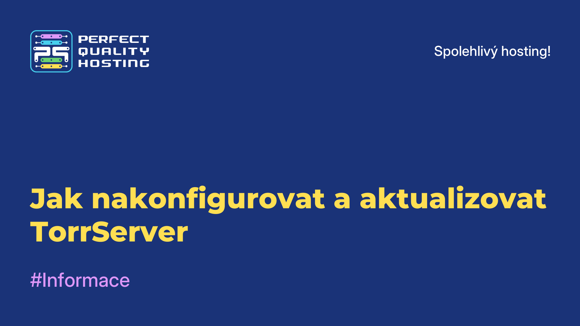 Jak nakonfigurovat a aktualizovat TorrServer