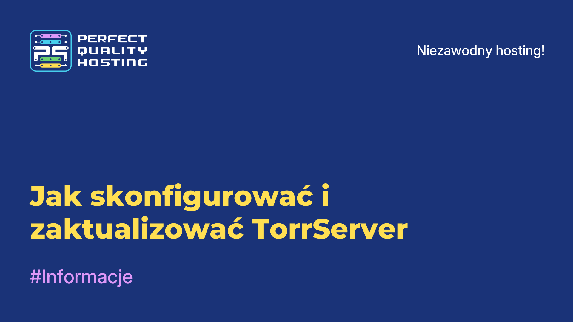 Jak skonfigurować i zaktualizować TorrServer