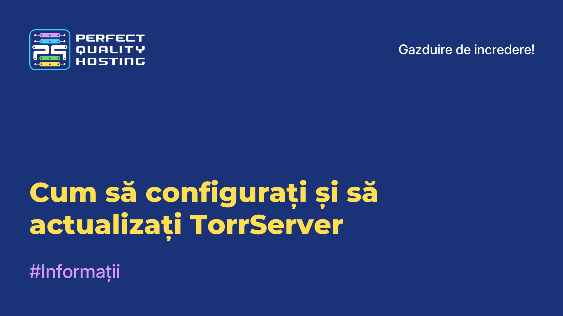 Cum să configurați și să actualizați TorrServer