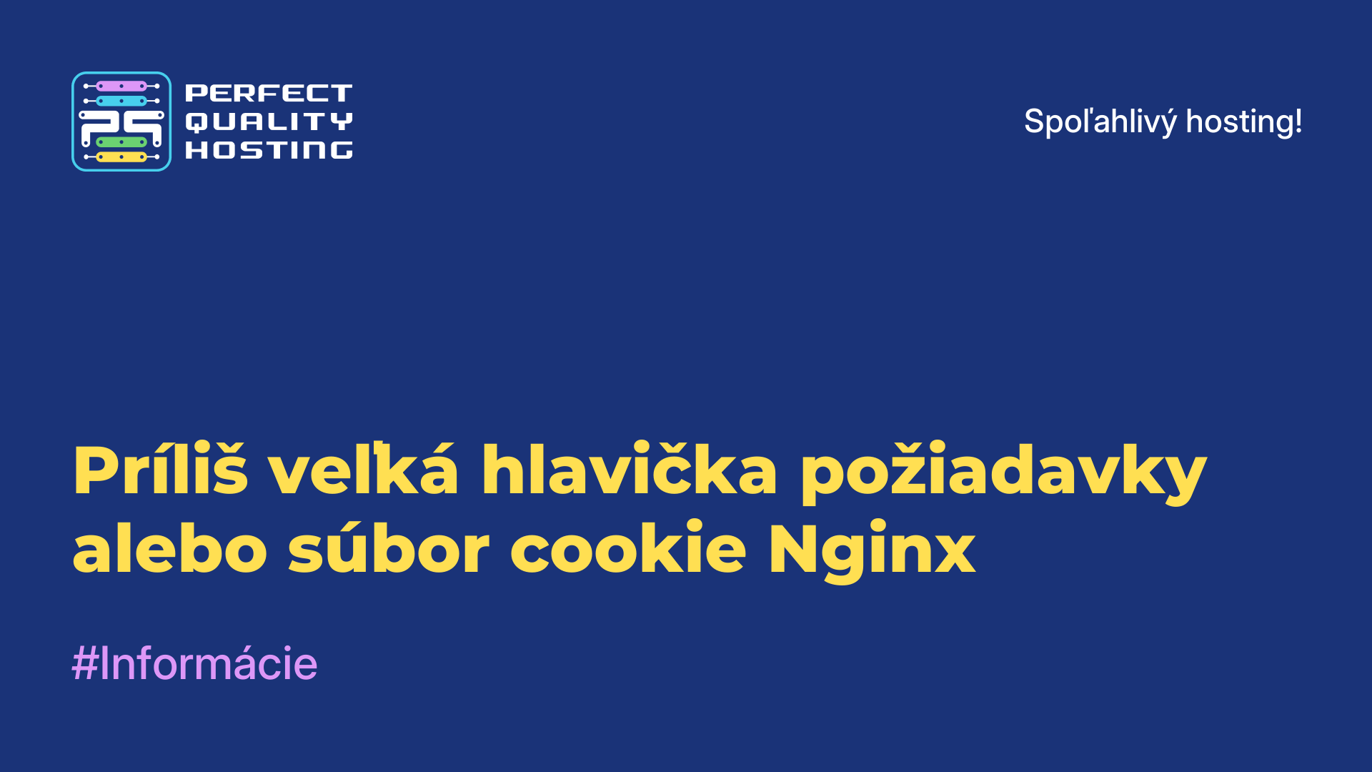 Príliš veľká hlavička požiadavky alebo súbor cookie Nginx