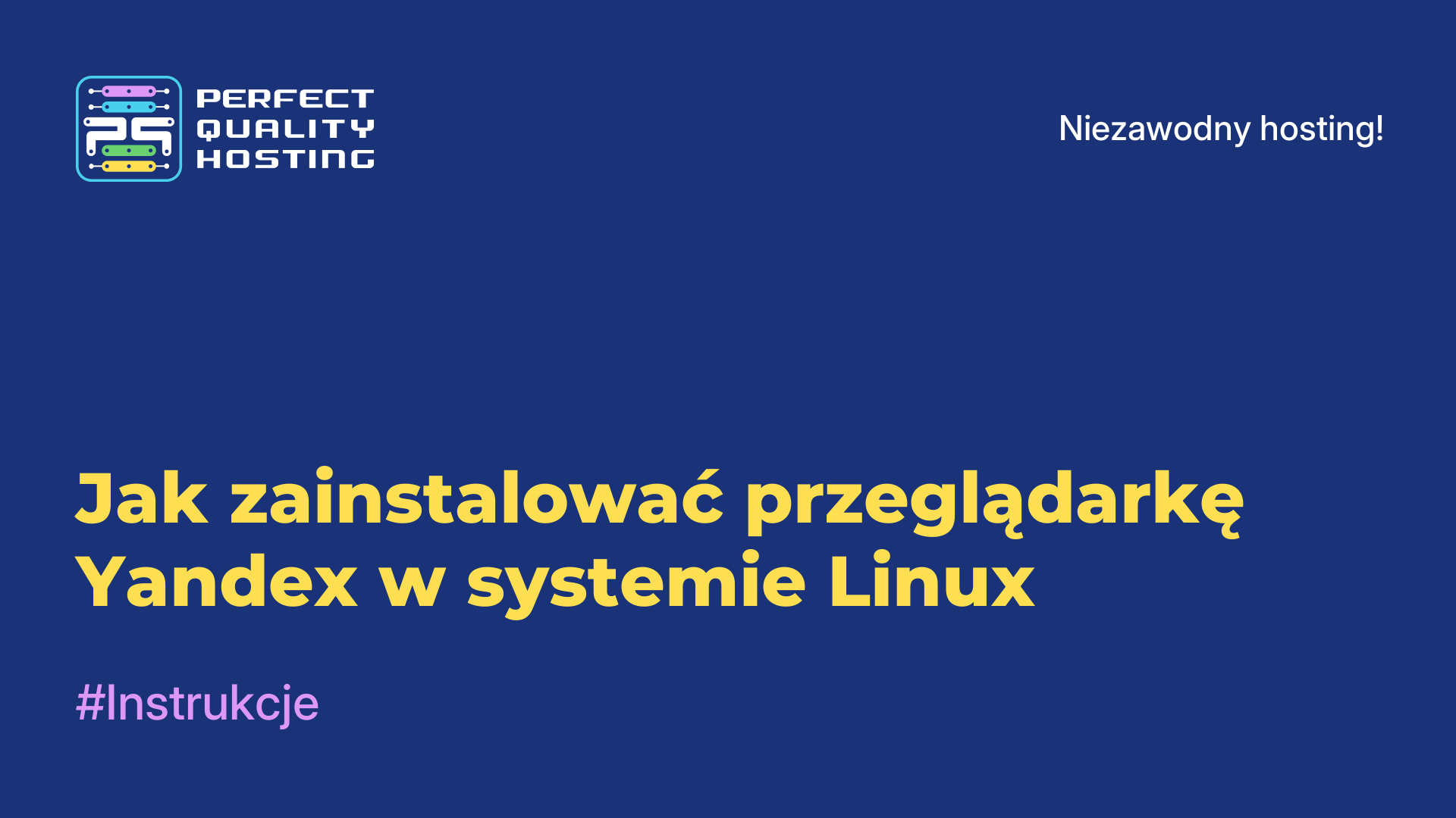 Jak zainstalować przeglądarkę Yandex w systemie Linux