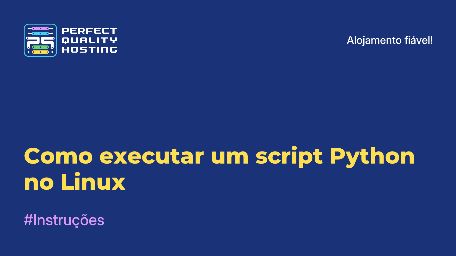 Como executar um script Python no Linux