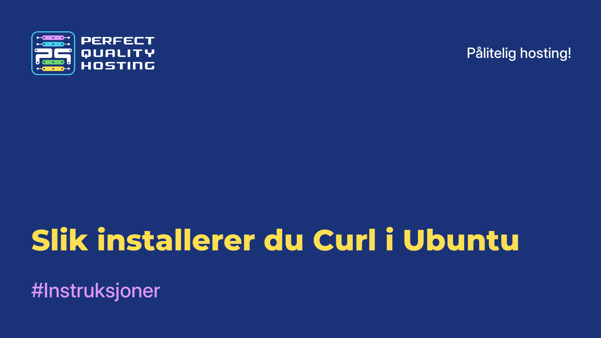 Slik installerer du Curl i Ubuntu