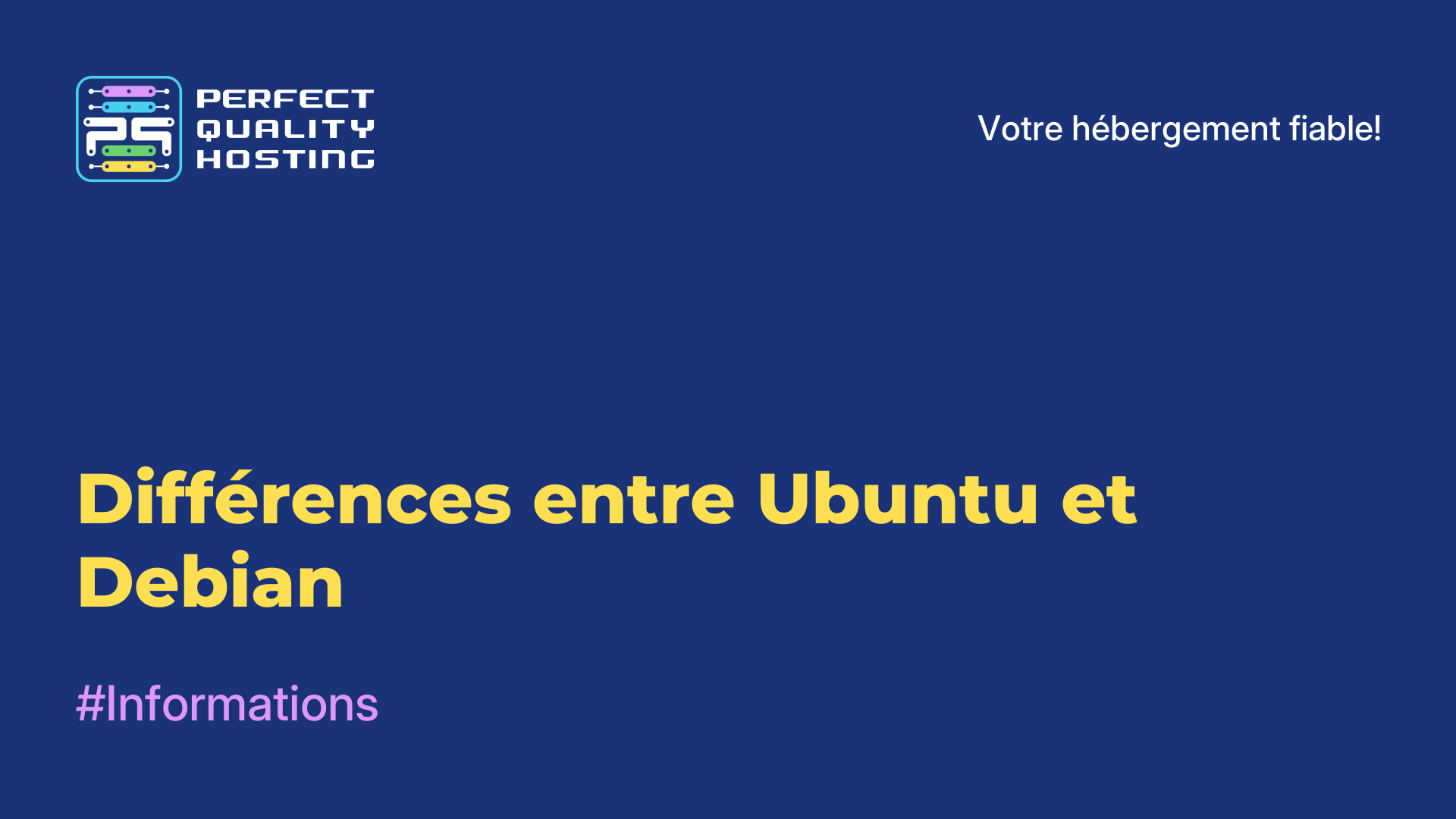 Différences entre Ubuntu et Debian