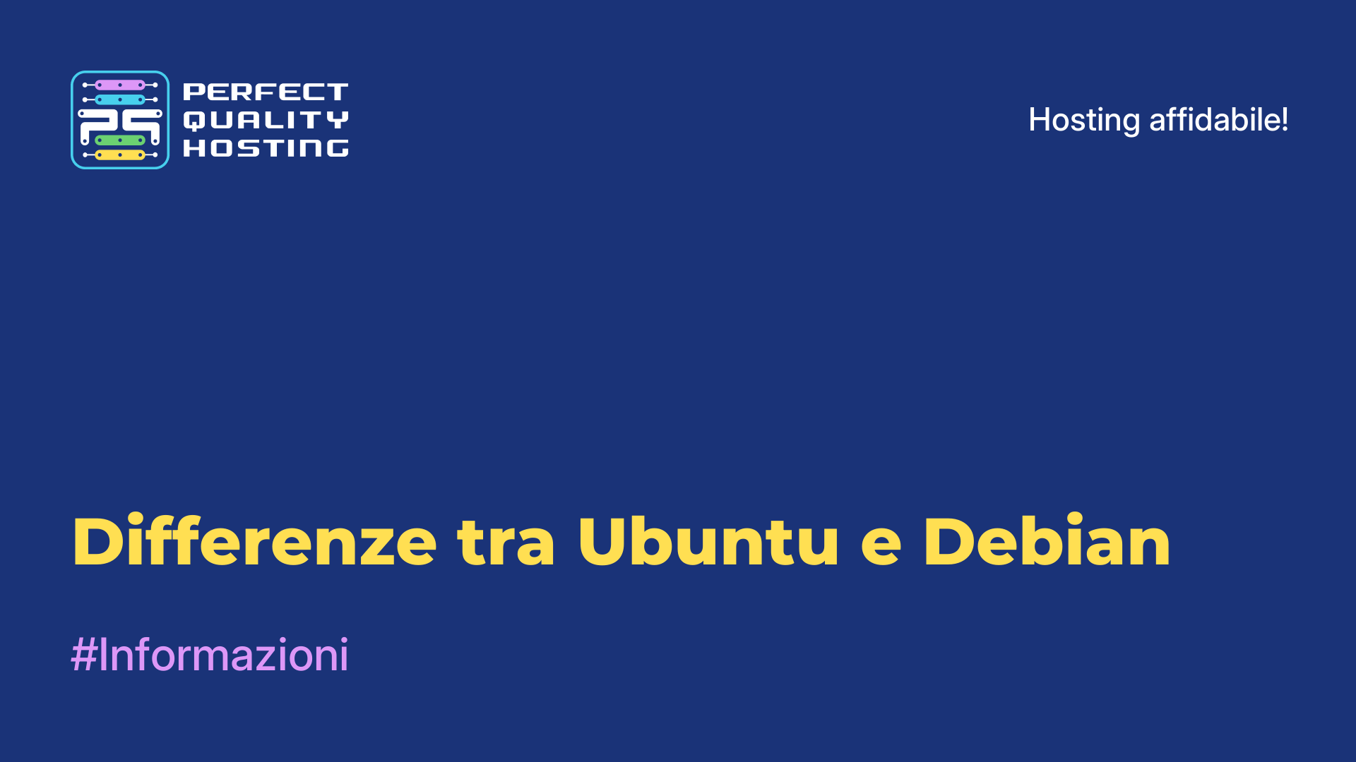 Differenze tra Ubuntu e Debian