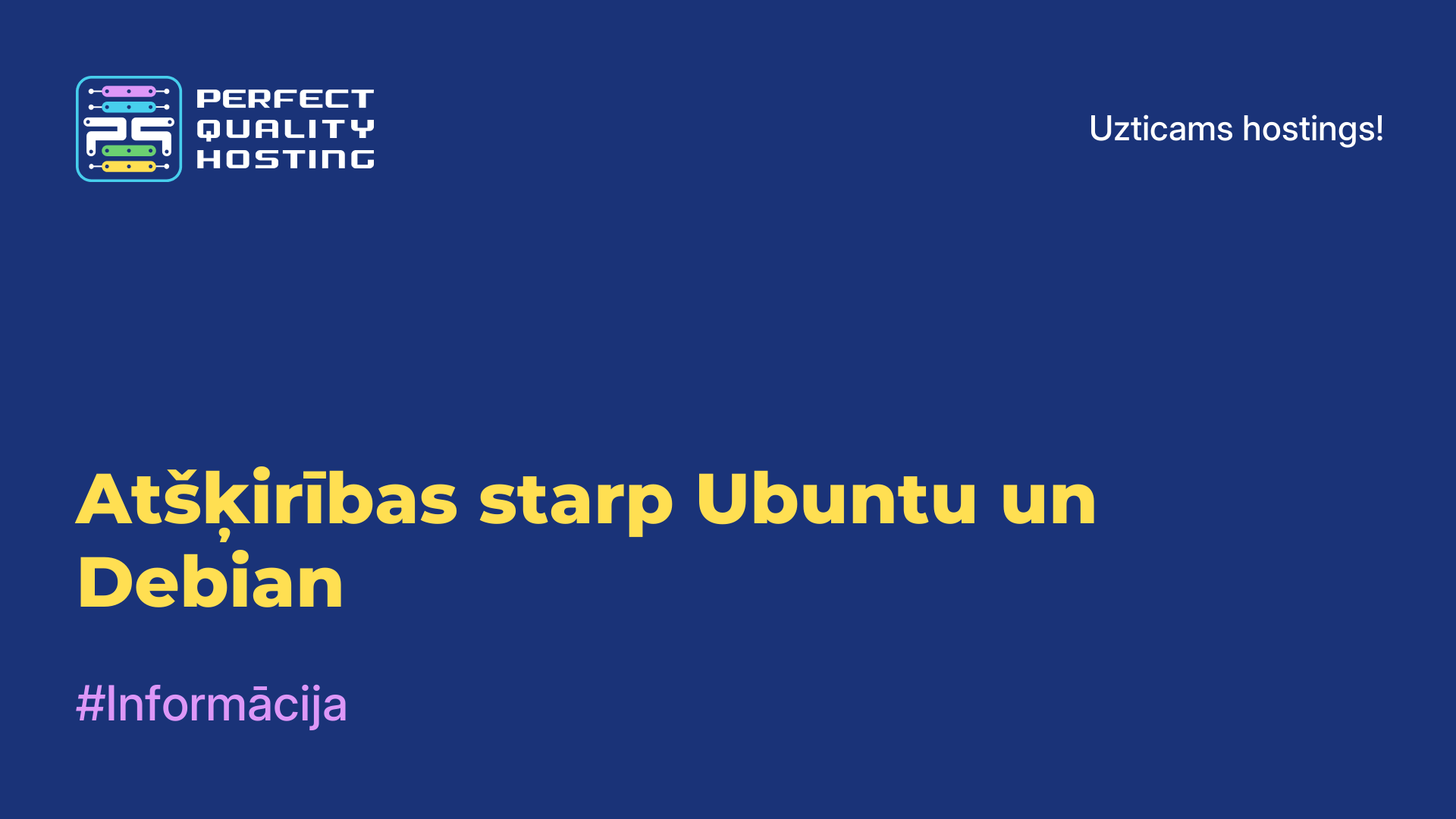 Atšķirības starp Ubuntu un Debian