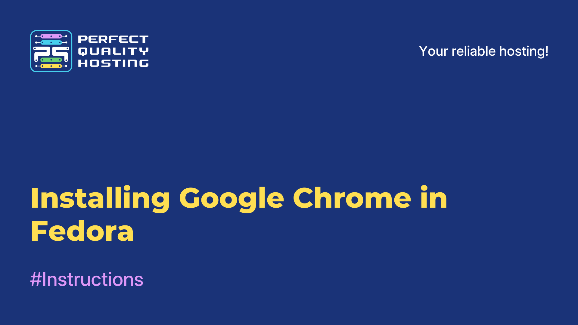 Installing Google Chrome in Fedora