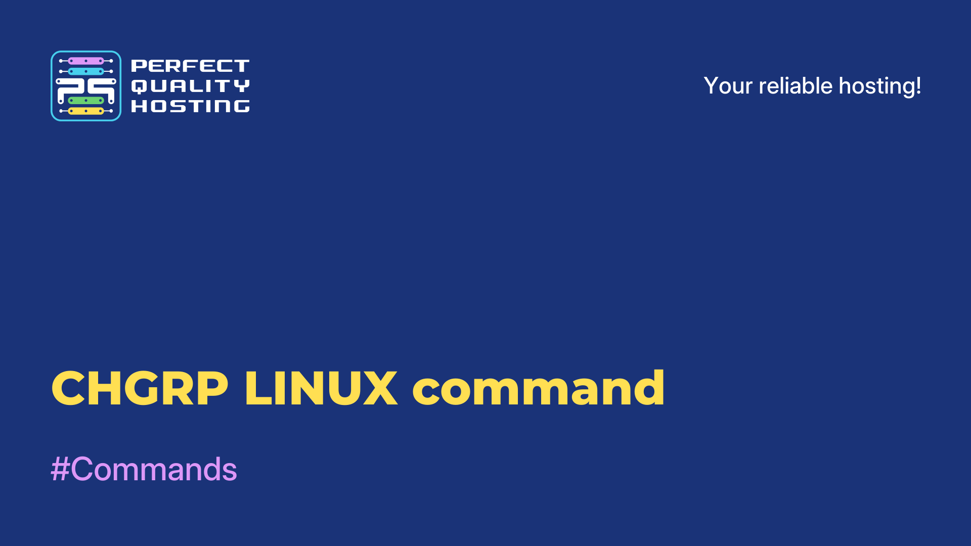 CHGRP LINUX command