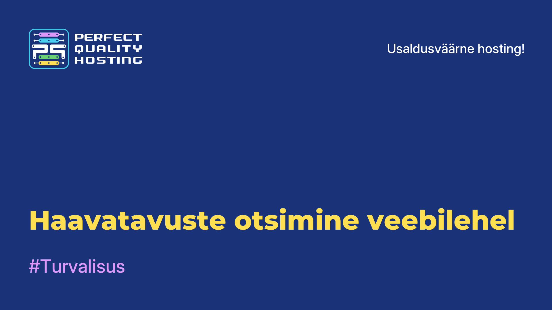 Haavatavuste otsimine veebilehel