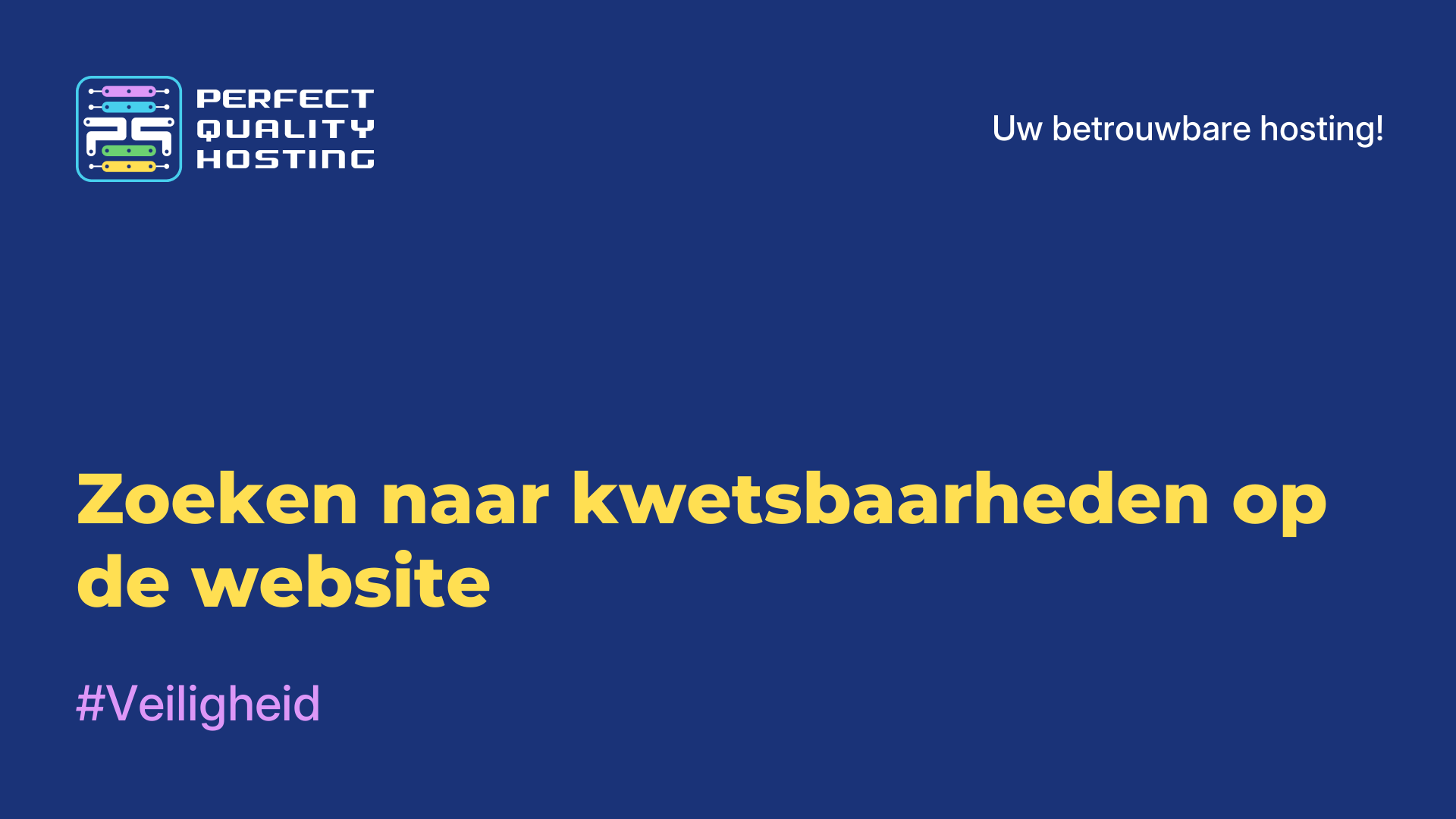 Zoeken naar kwetsbaarheden op de website