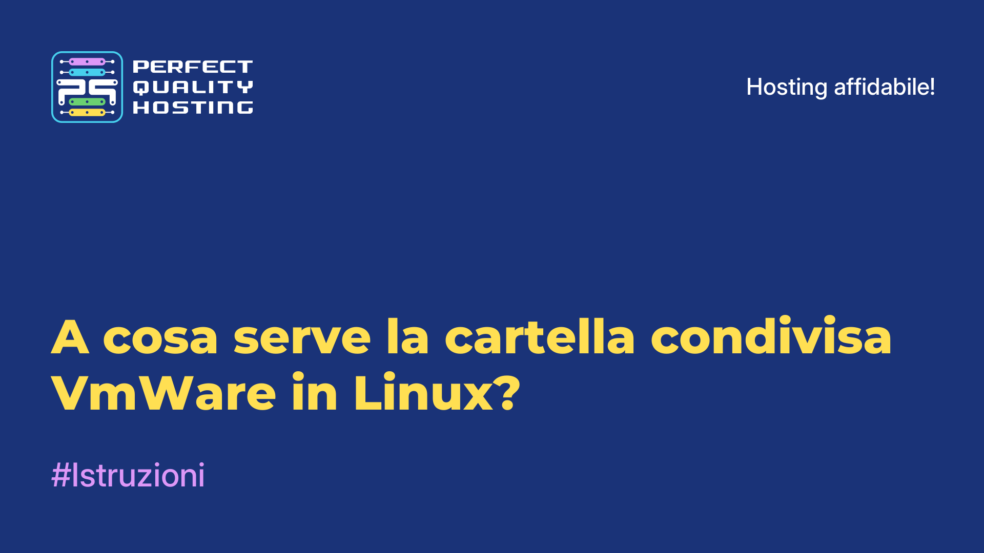 A cosa serve la cartella condivisa VmWare in Linux?