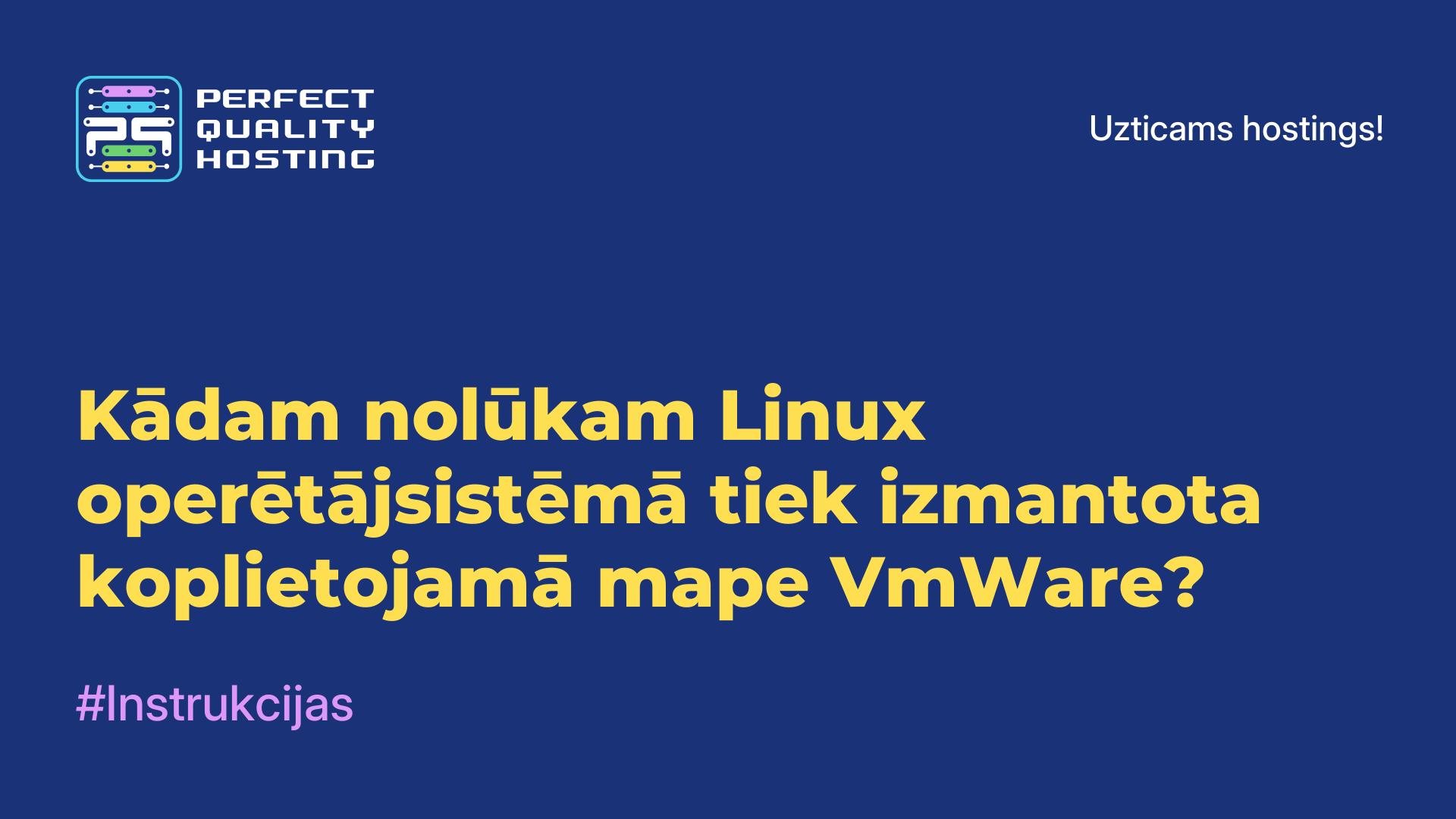 Kādam nolūkam Linux operētājsistēmā tiek izmantota koplietojamā mape VmWare?