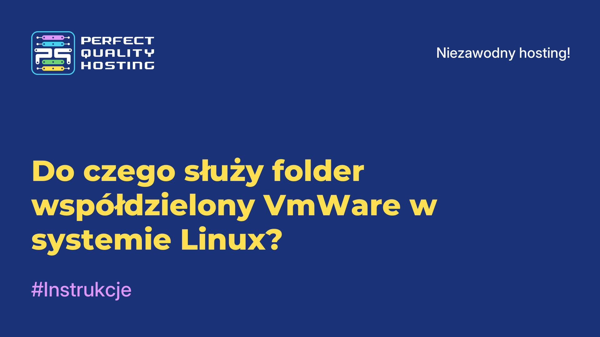 Do czego służy folder współdzielony VmWare w systemie Linux?