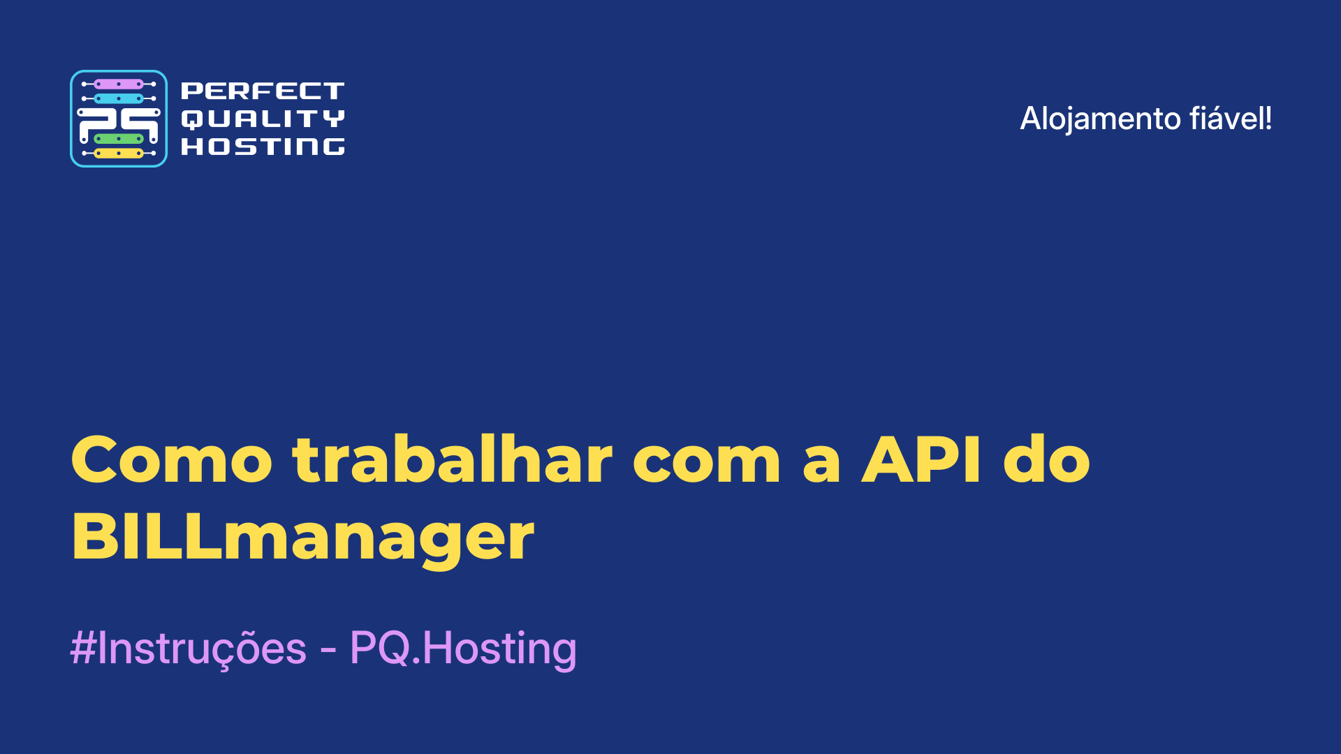 Como trabalhar com a API do BILLmanager