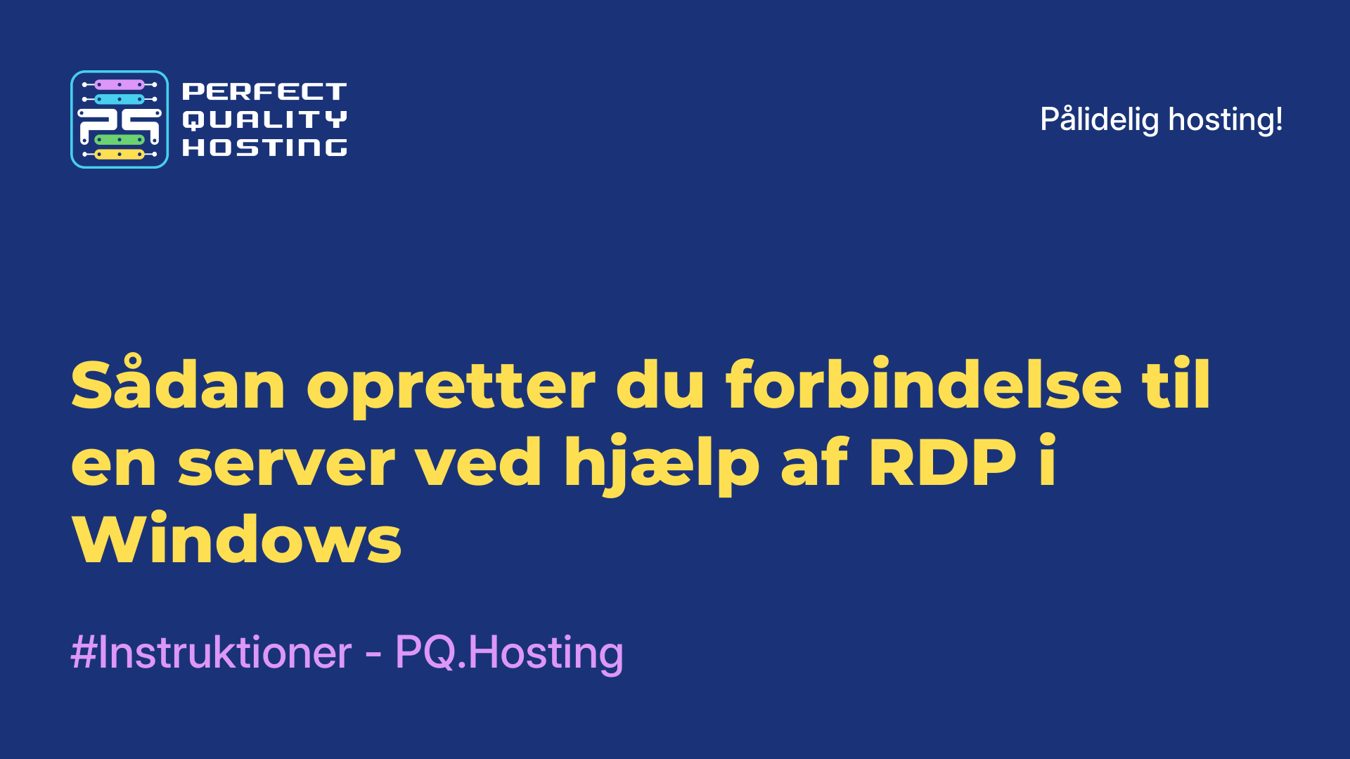 Sådan opretter du forbindelse til en server ved hjælp af RDP i Windows