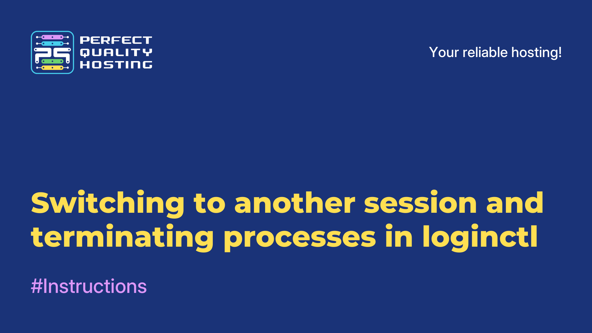 Switching to another session and terminating processes in loginctl