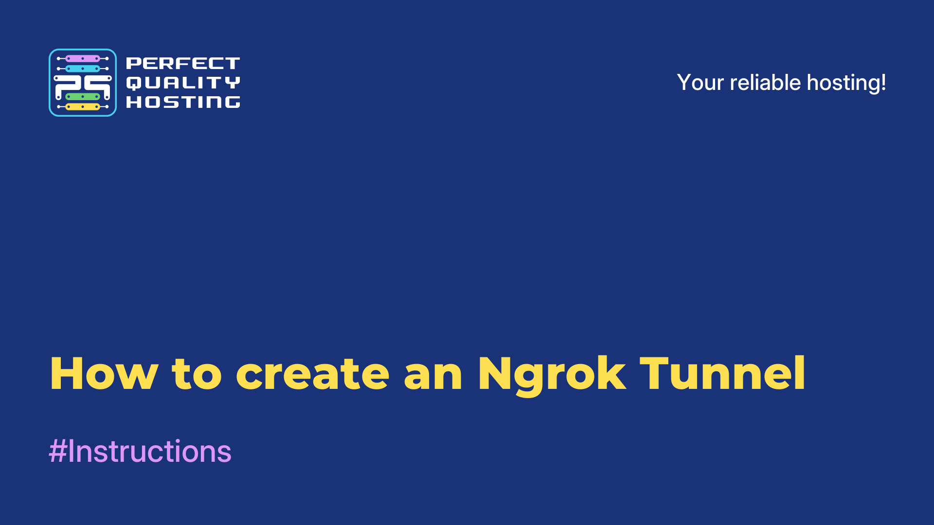 How to create an Ngrok Tunnel