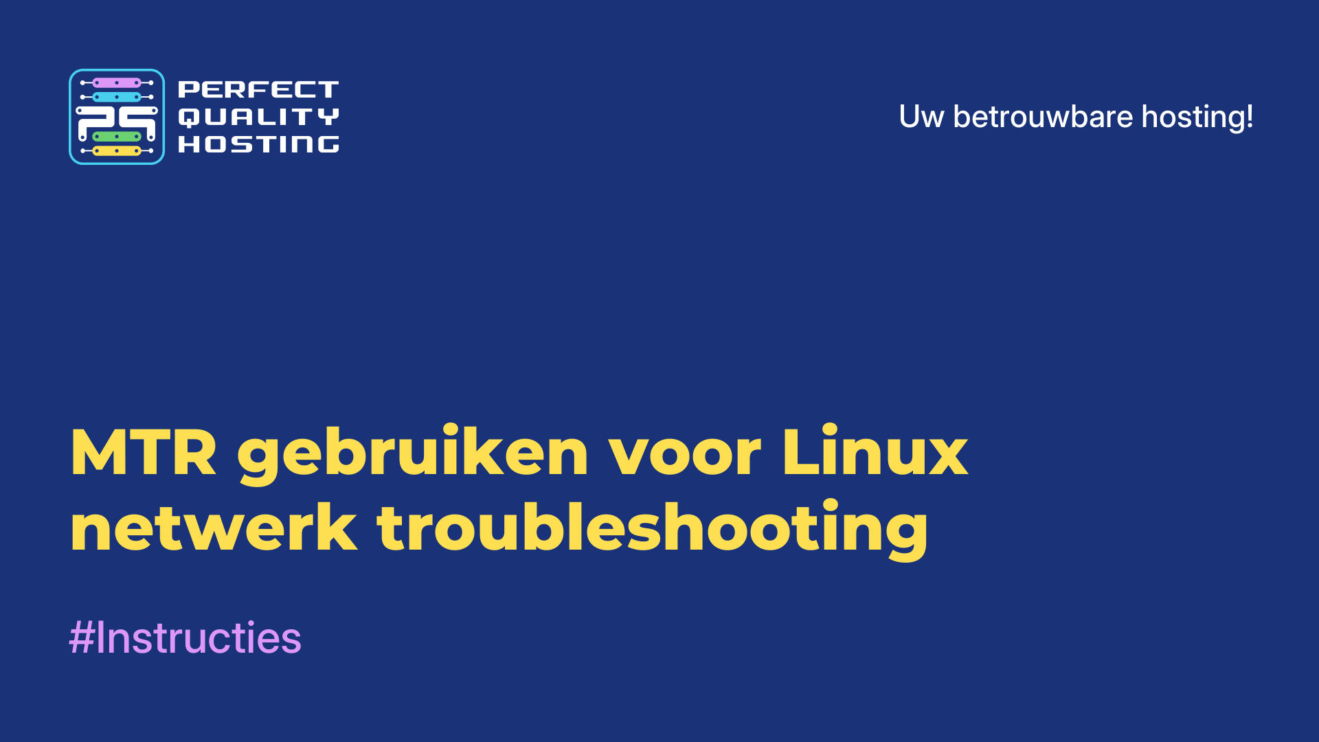 MTR gebruiken voor Linux netwerk troubleshooting