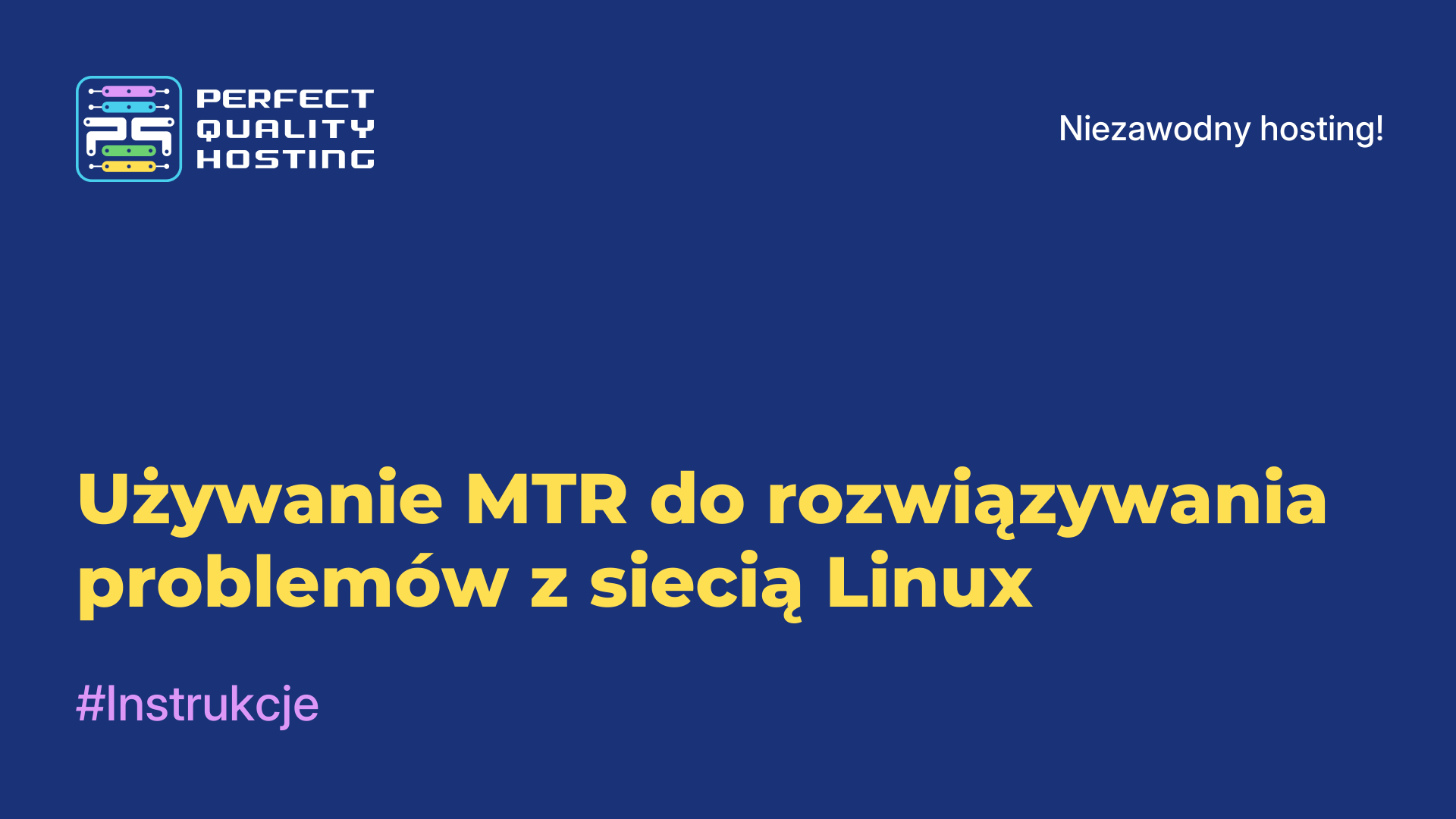 Używanie MTR do rozwiązywania problemów z siecią Linux