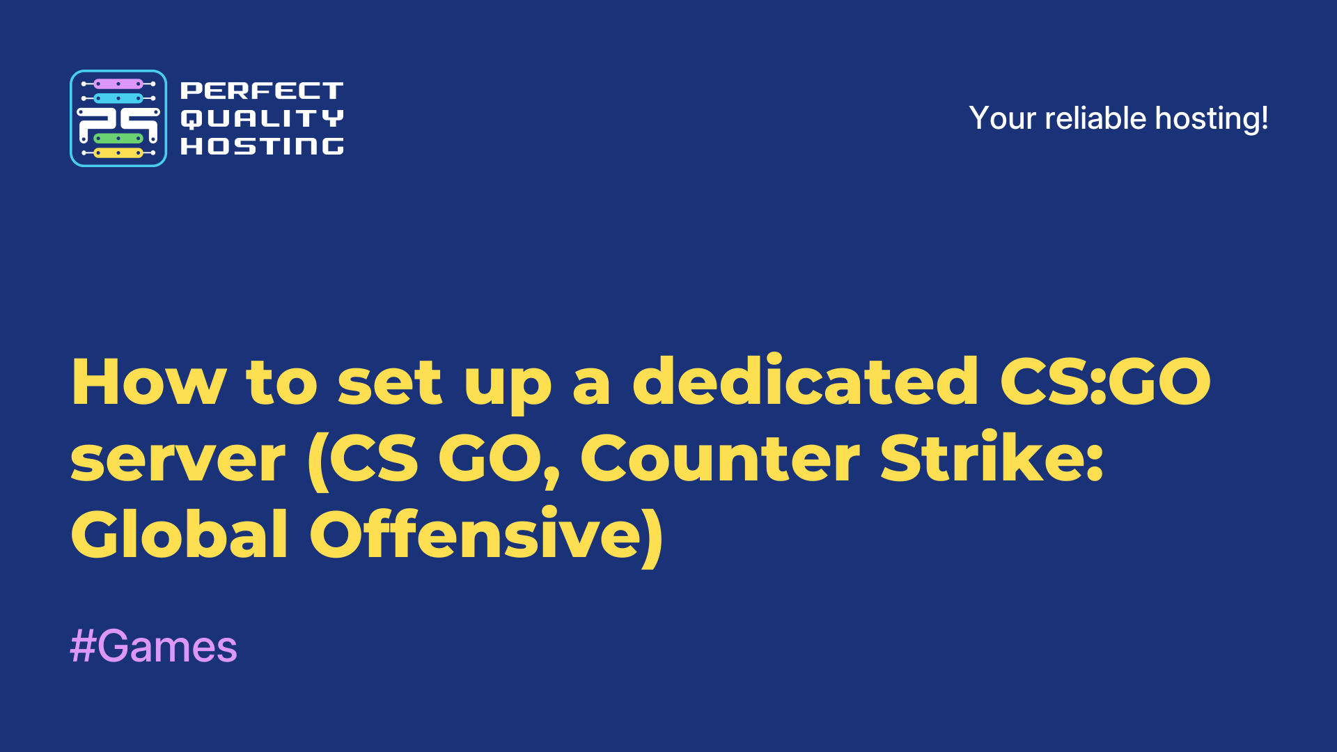 How to set up a dedicated CS:GO server (CS GO, Counter-Strike: Global Offensive)