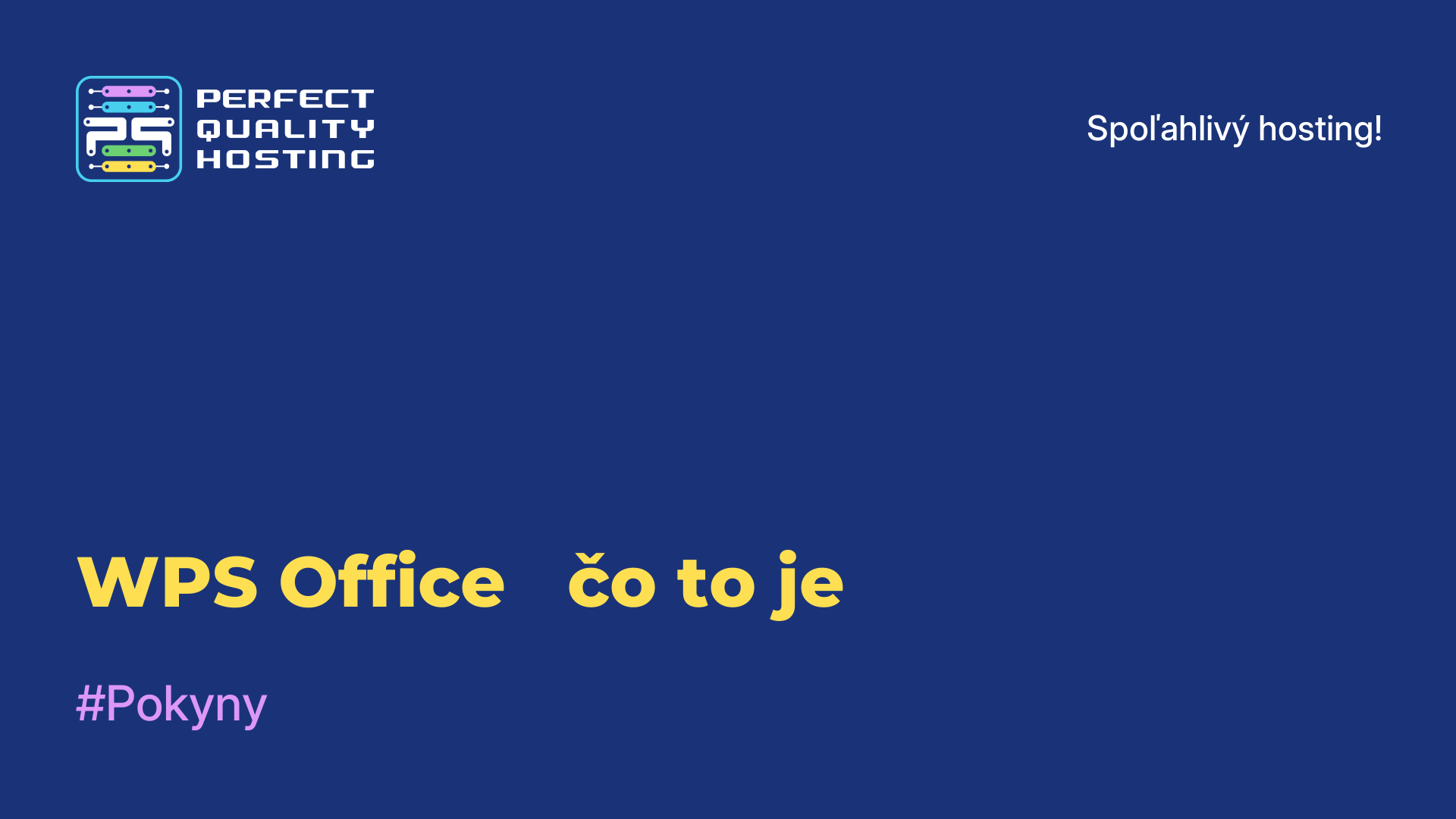 WPS Office - čo to je