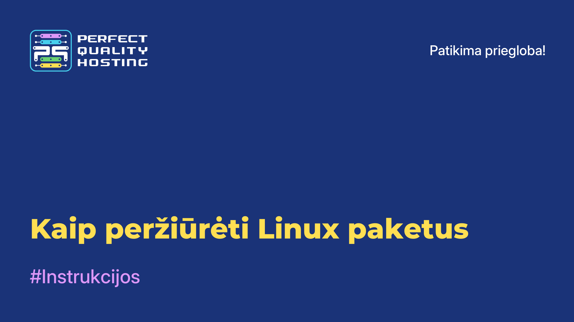 Kaip peržiūrėti Linux paketus