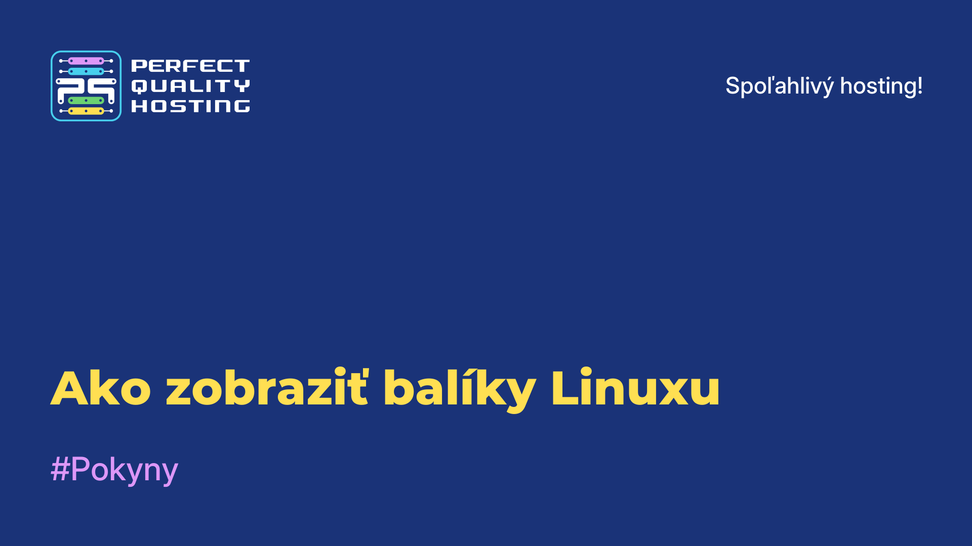 Ako zobraziť balíky Linuxu