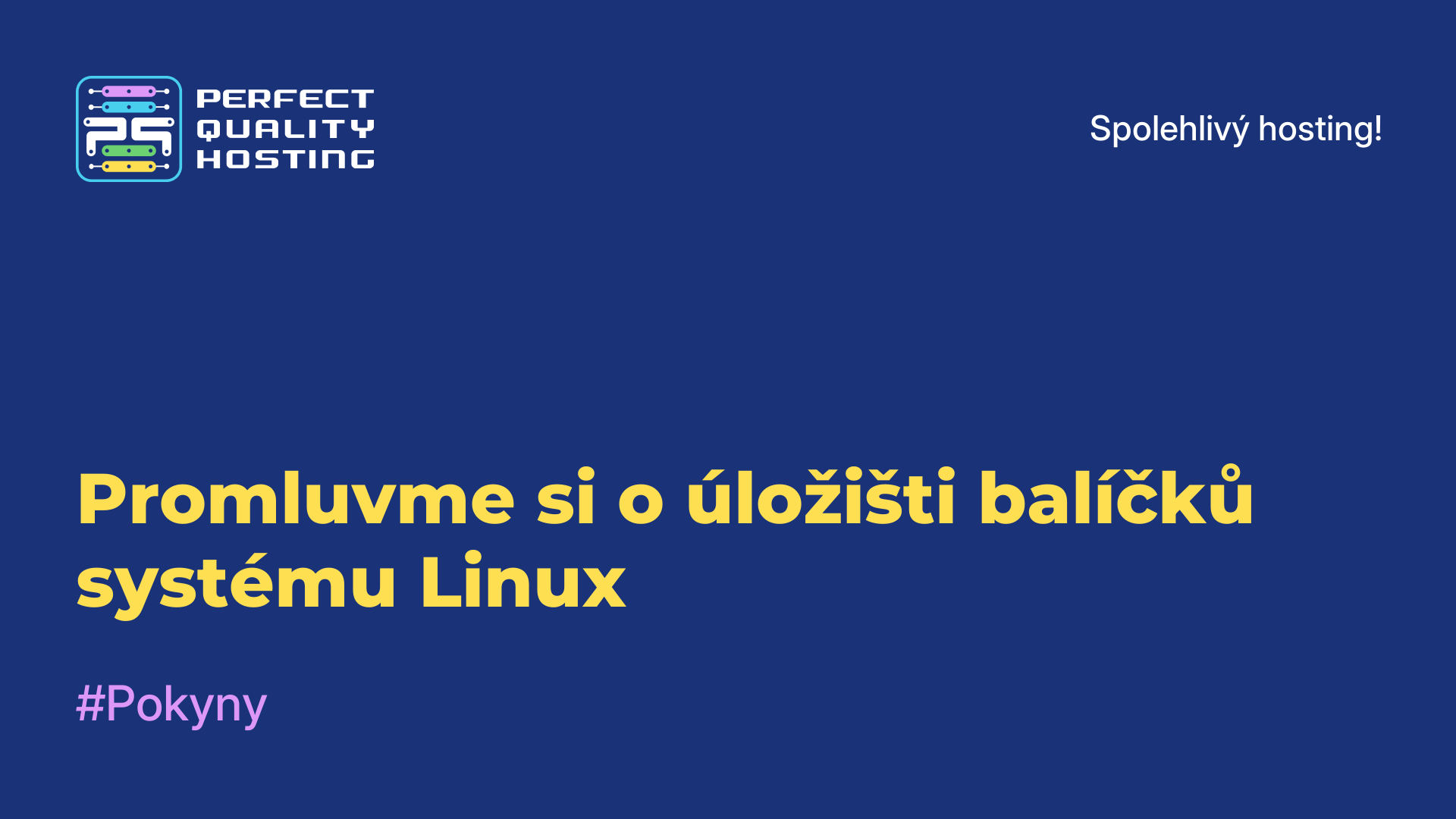 Promluvme si o úložišti balíčků systému Linux