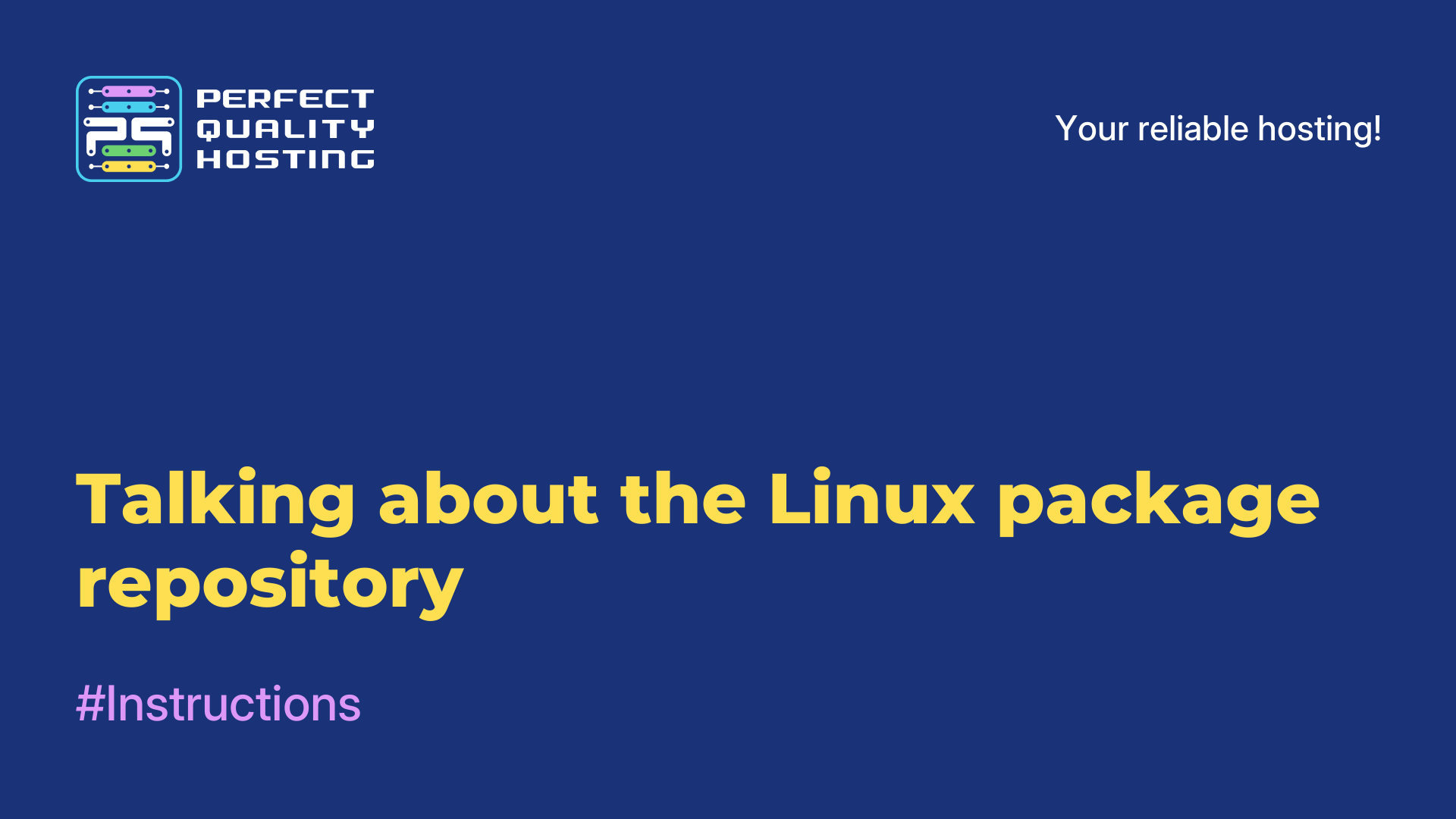 Talking about the Linux package repository