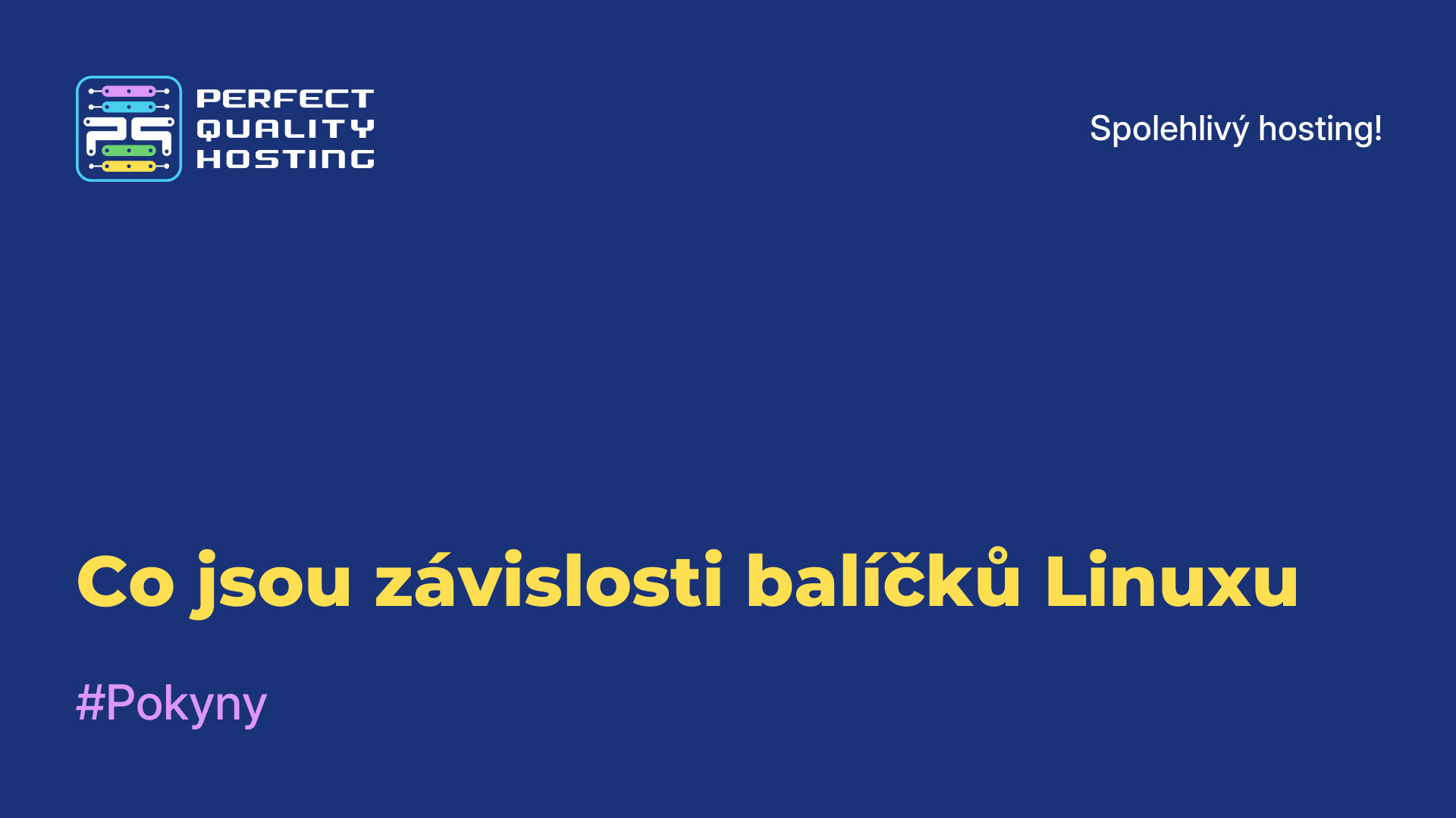 Co jsou závislosti balíčků Linuxu