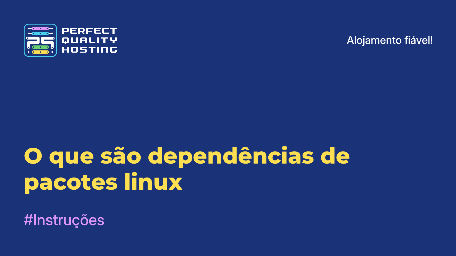 O que são dependências de pacotes linux