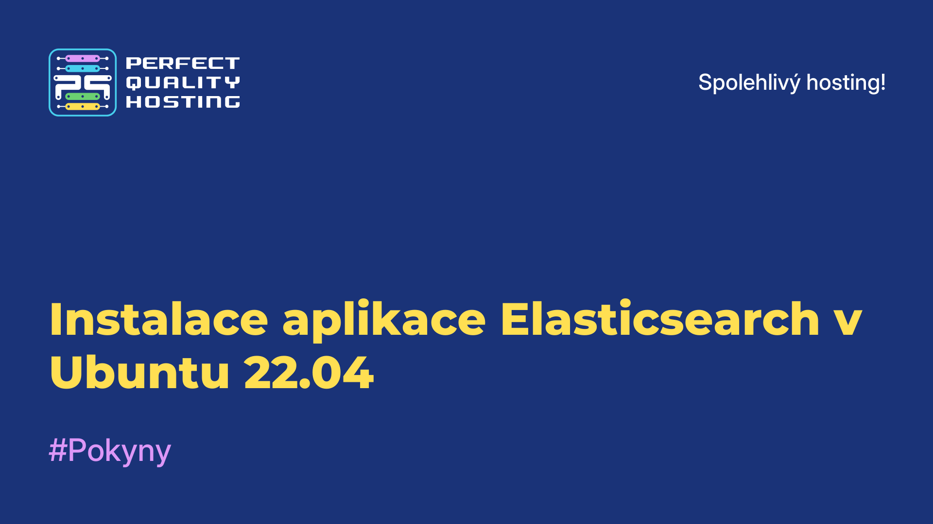 Instalace aplikace Elasticsearch v Ubuntu 22.04