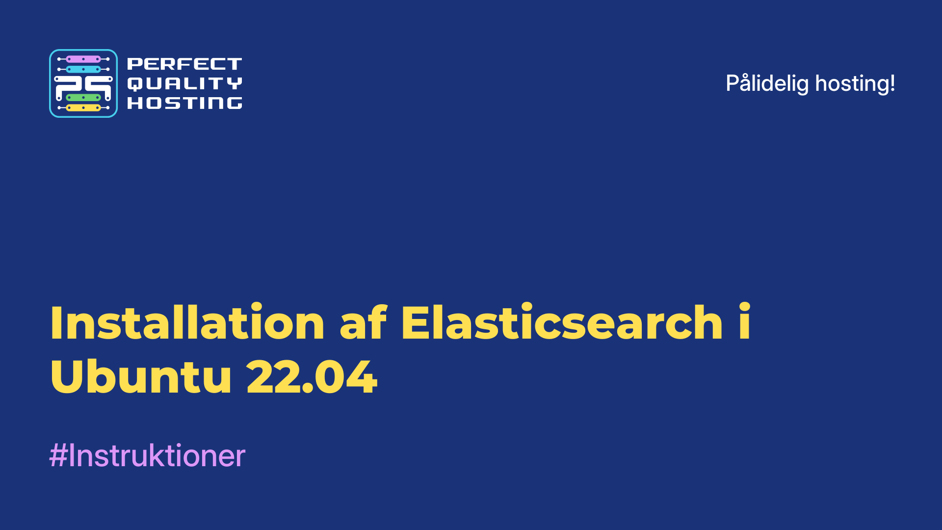 Installation af Elasticsearch i Ubuntu 22.04