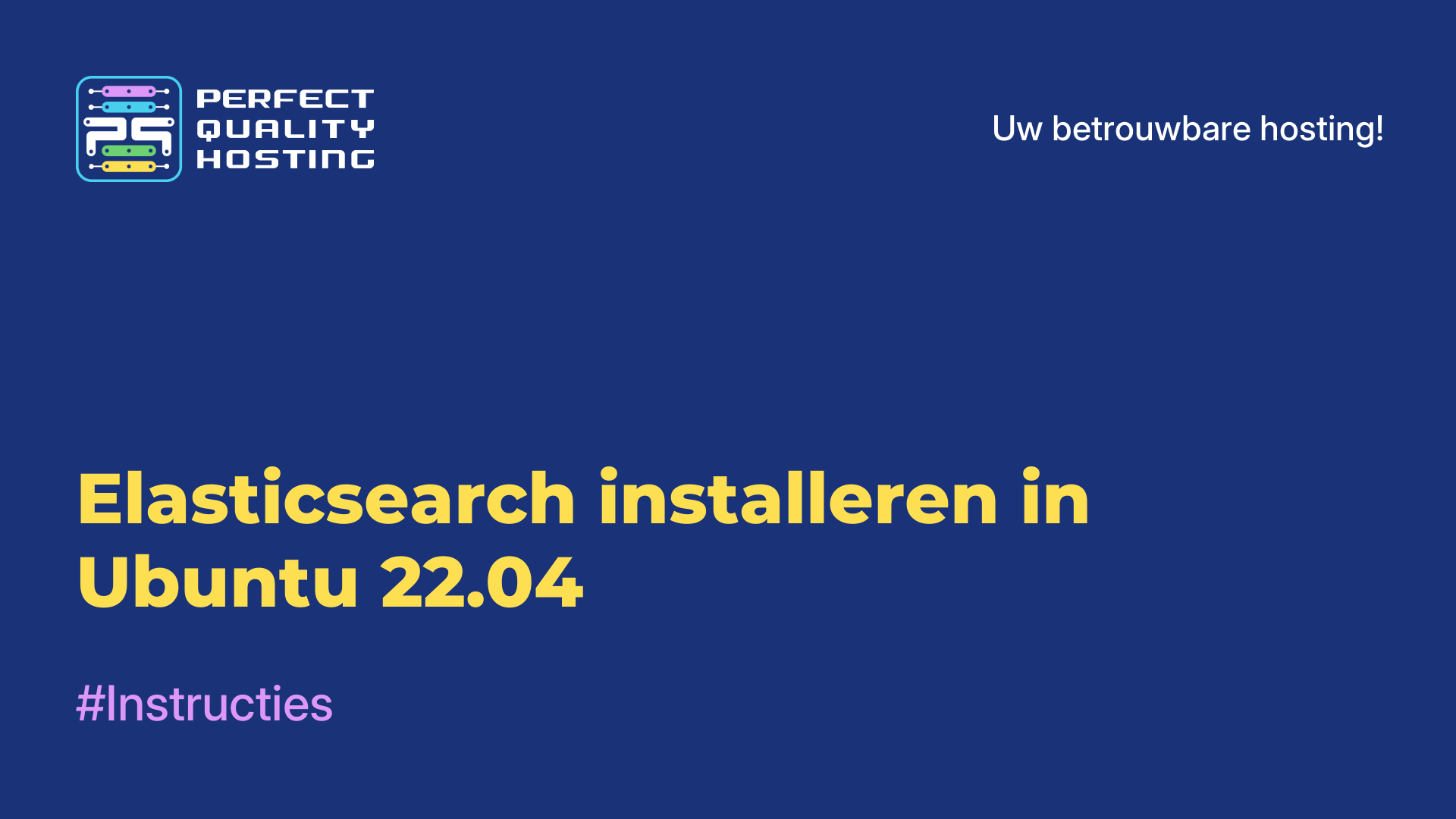 Elasticsearch installeren in Ubuntu 22.04