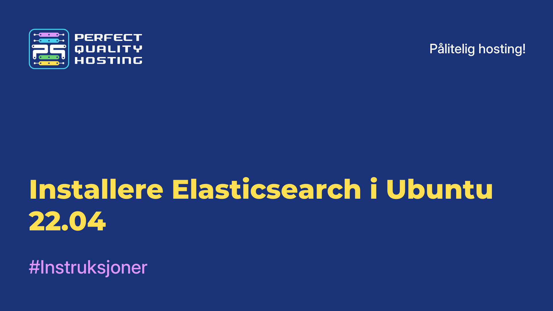 Installere Elasticsearch i Ubuntu 22.04